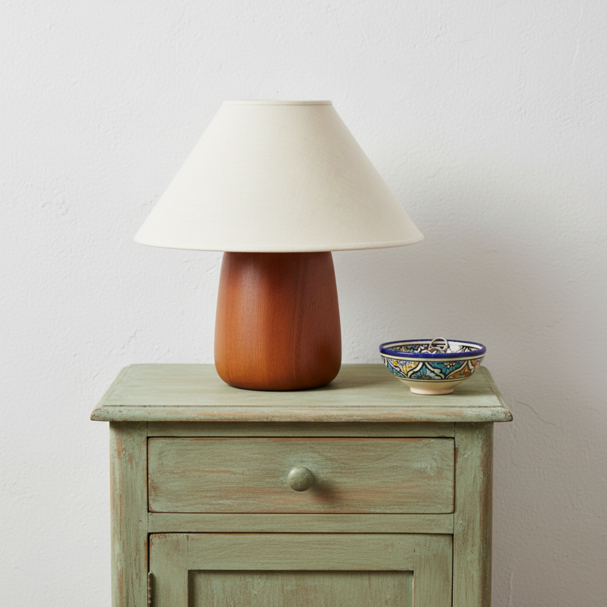 Lampe de Table Design en Bois | Ambre | Vente en Tunisie