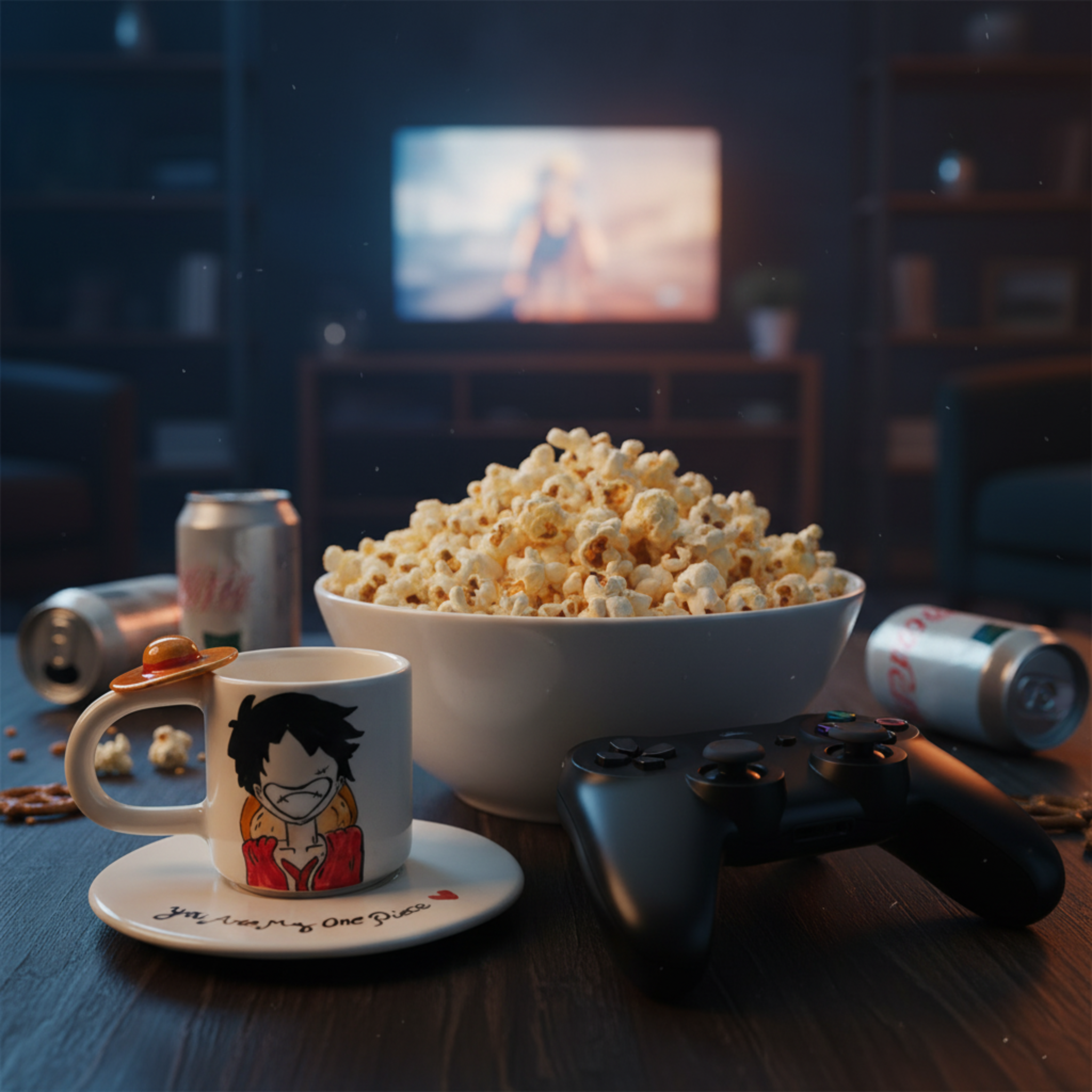 Tasse Luffy "You are my One Piece" — Mug Céramique & Cadeau Tunisie