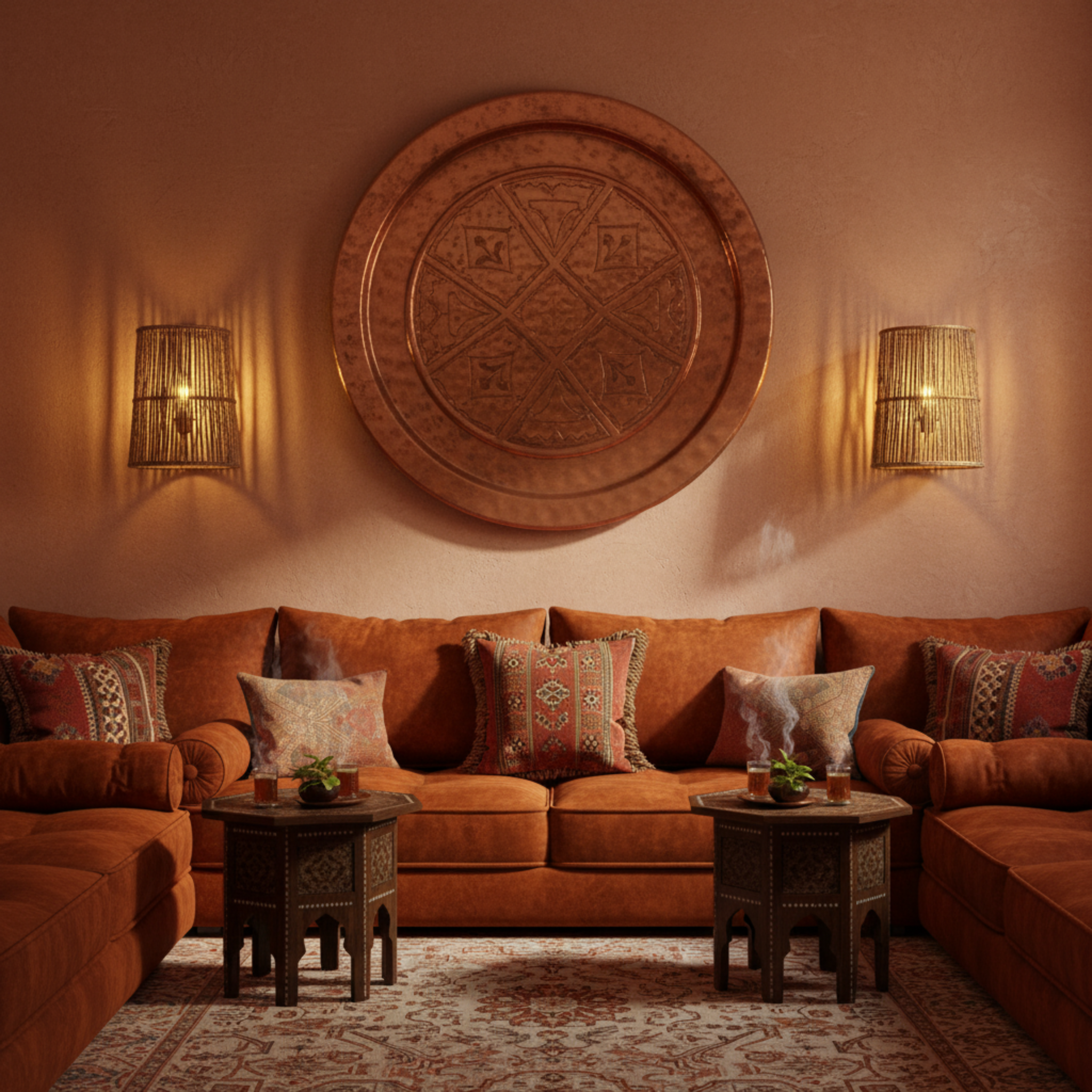 Applique Murale Fibres de Palmier Artisanale Fait Main | Fiolla Home