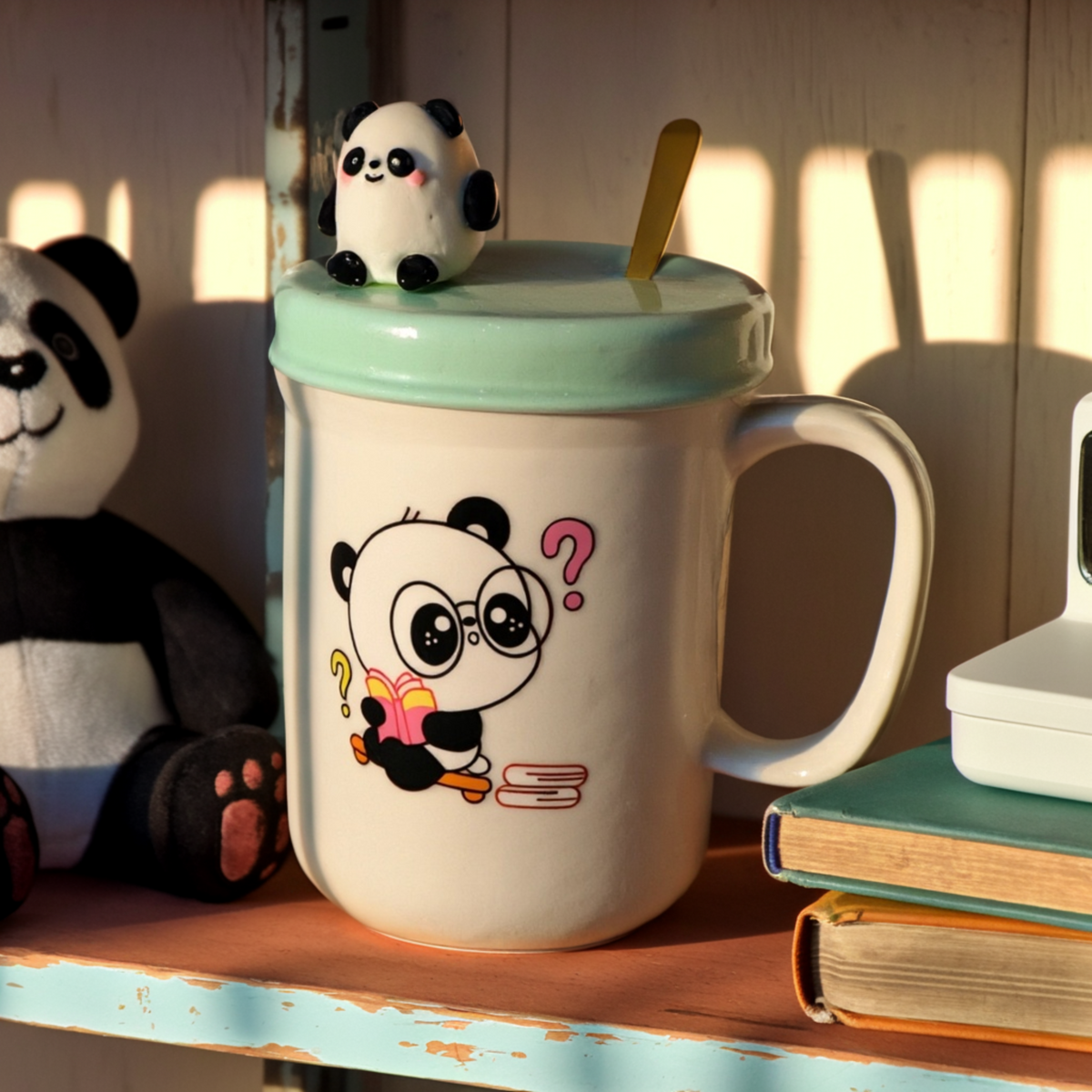 Mug Panda Céramique | Design Kawaii & Figurine 3D | Fiolla Home