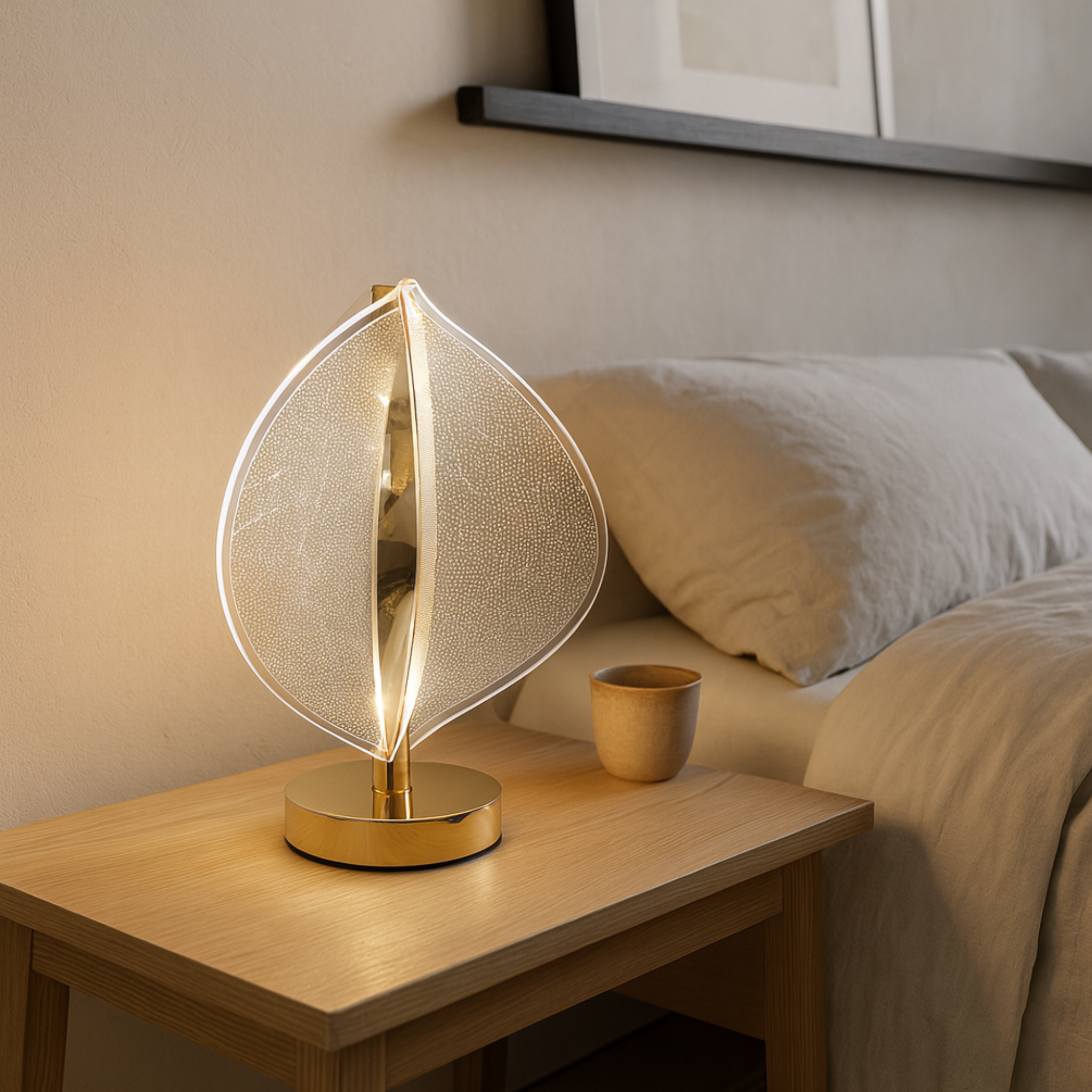 Veilleuse Feuille LED Tunisie | Lampe de Table | Fiolla Home