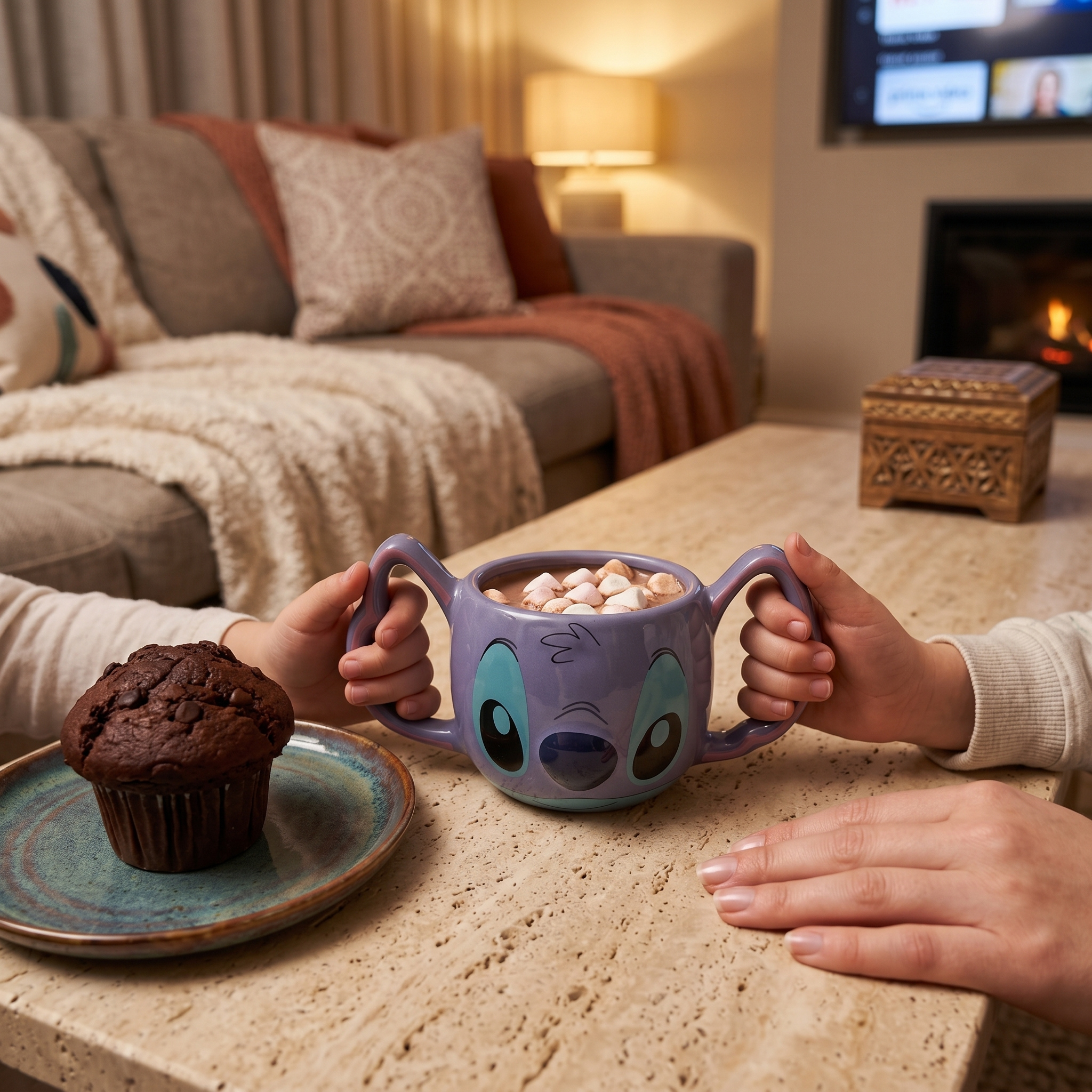 Mug Stitch 3D | Tasse Kawaii Double Anse | Fiolla Home