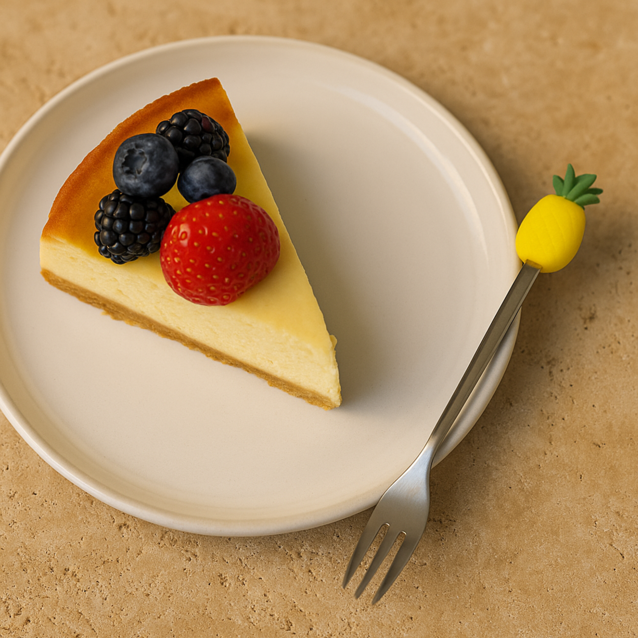 Mini Fourchettes à Fruits Colorées | Lot de 6 Pièces | Fiolla Home