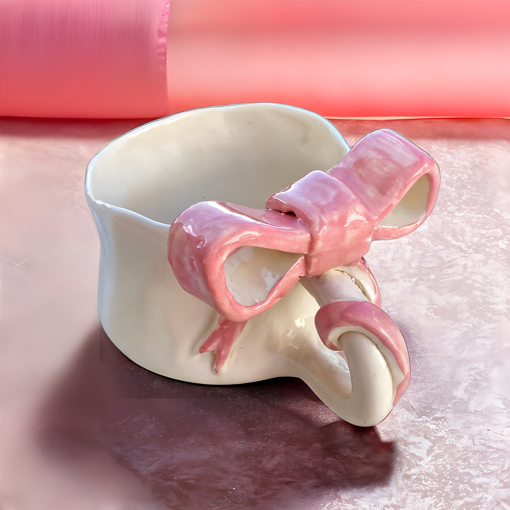 Mug Papillon Céramique | Design Fait Main Élégant | Fiolla Home