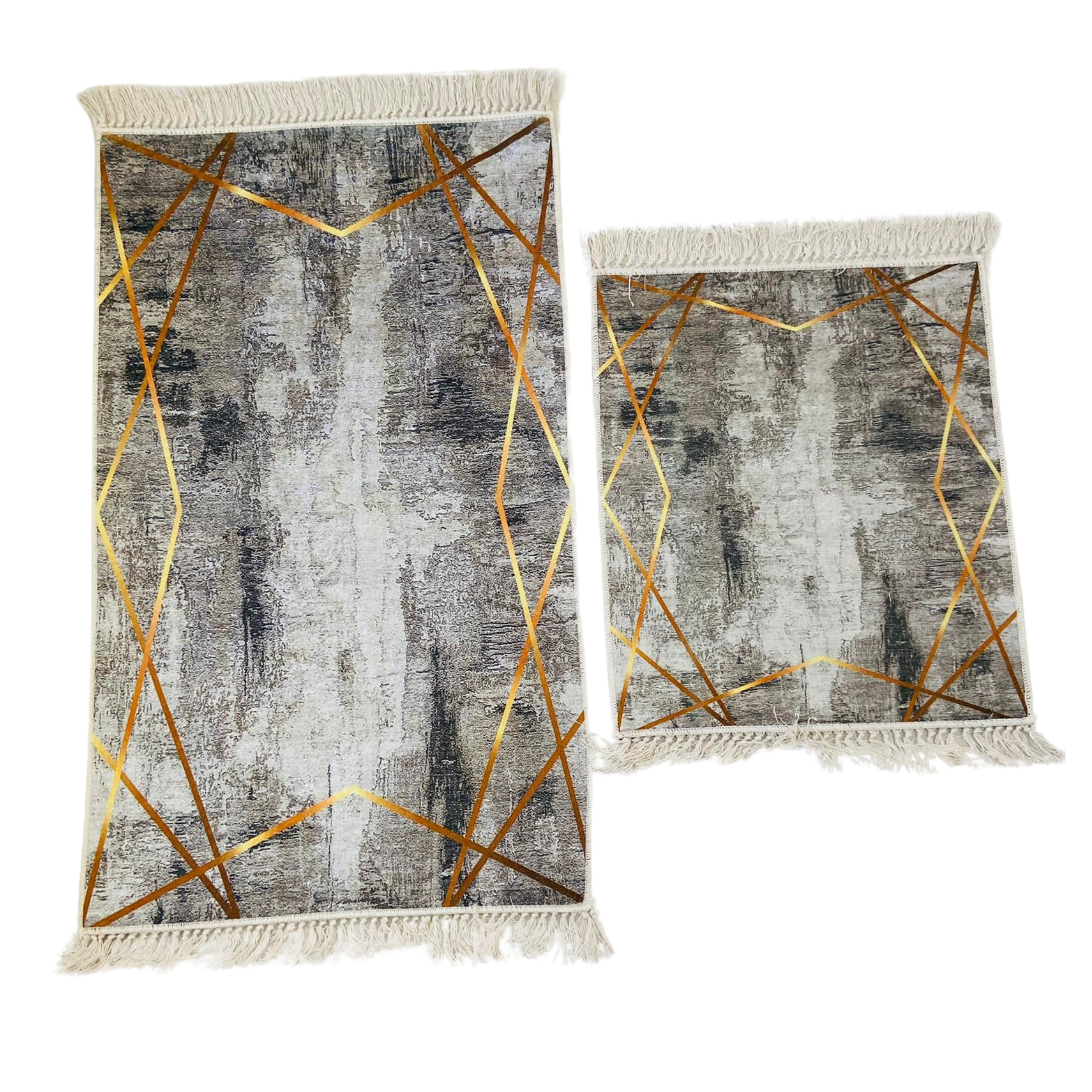 Série de 2 Tapis Antidérapants | Idéal Salle de Bain & Cuisine | Fiolla Home