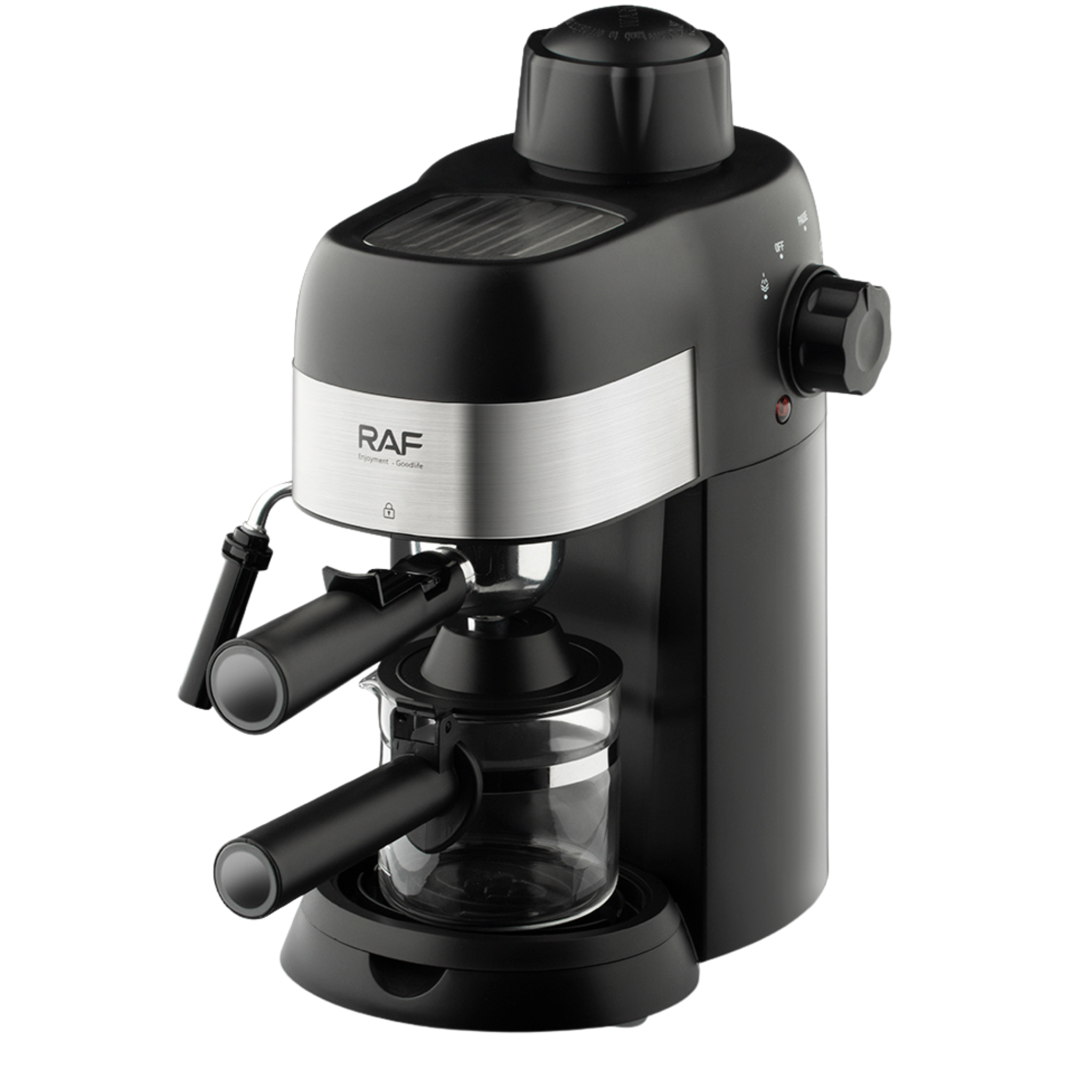 Cafetière Espresso RAF Italienne + Mousseur à Lait | Fiolla Home Tunisie