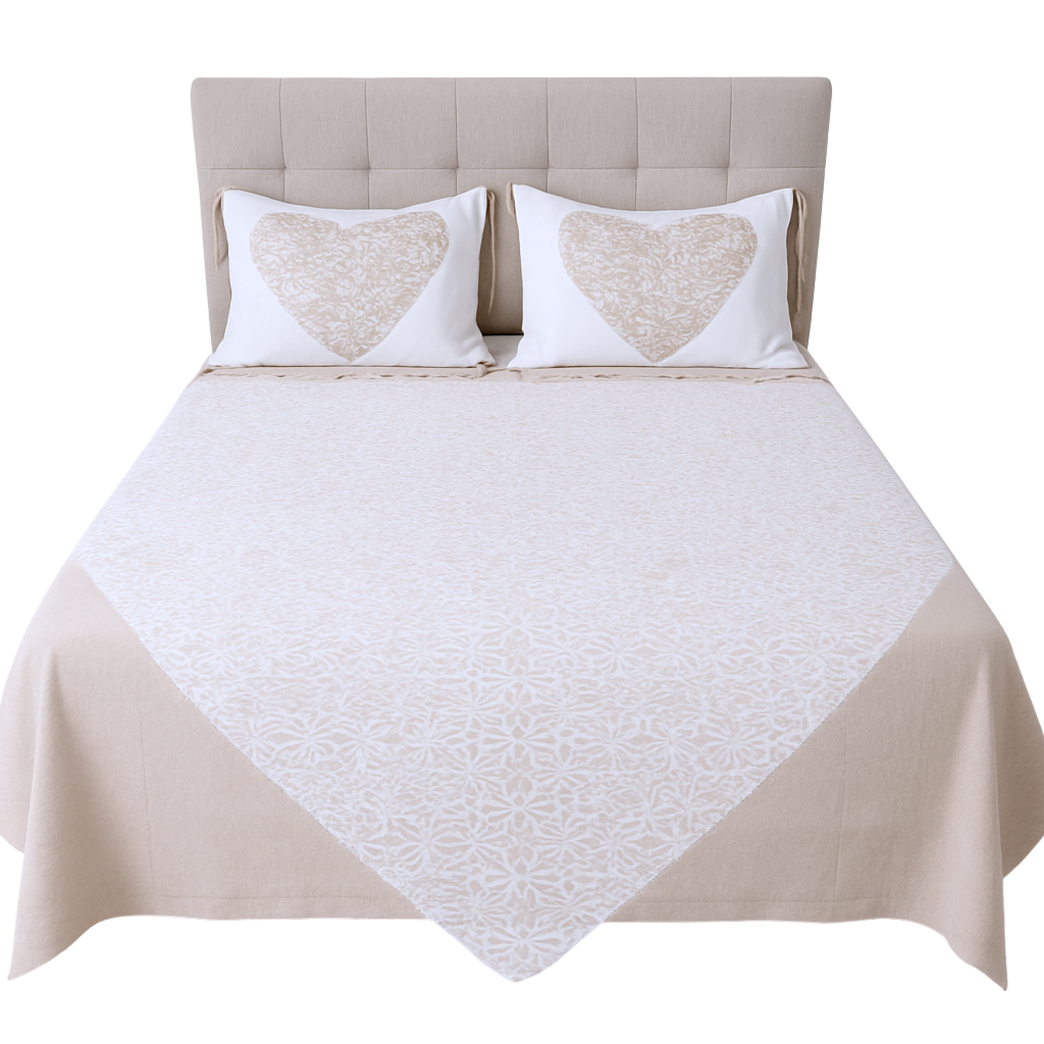 Parure de Lit Design AMOUR | Calligraphie et Charme | Fiolla Home