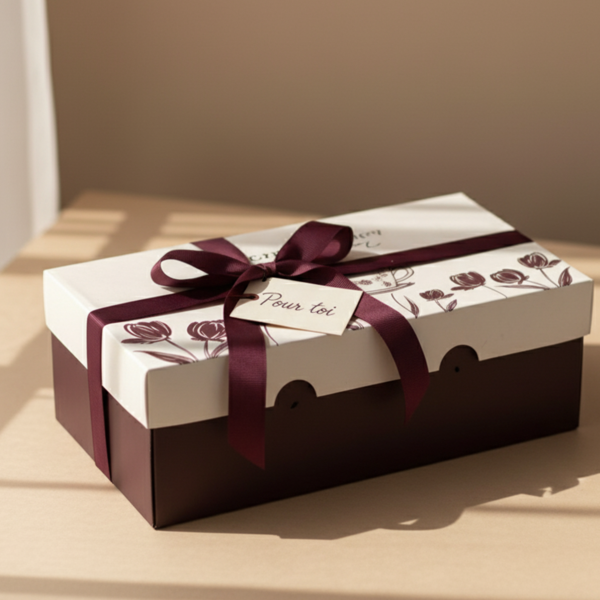 Coffret Cadeau Mugs Tunisie – Duo Céramique Premium