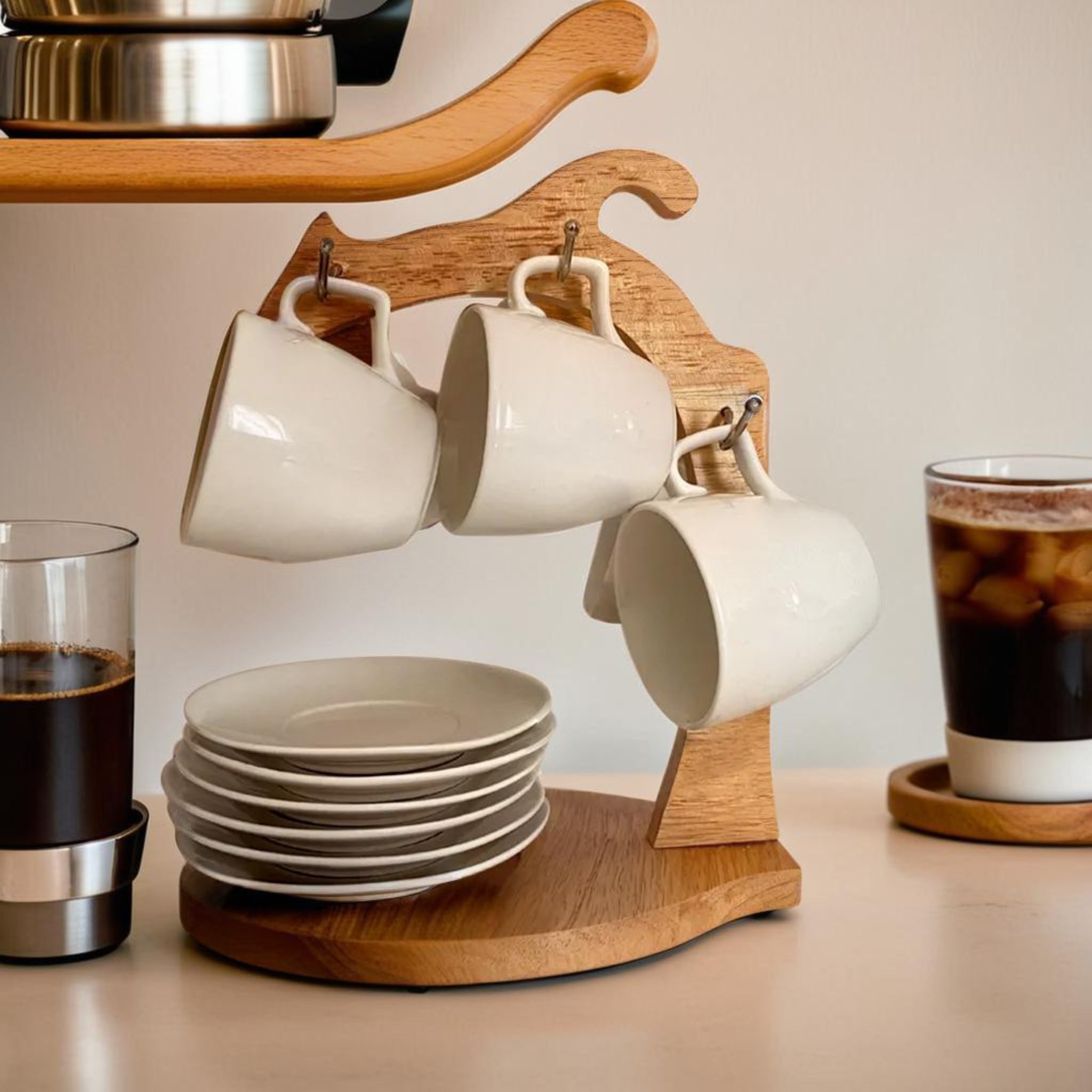 Service à Café Noir | Élégance & Praticité | Fiolla Home