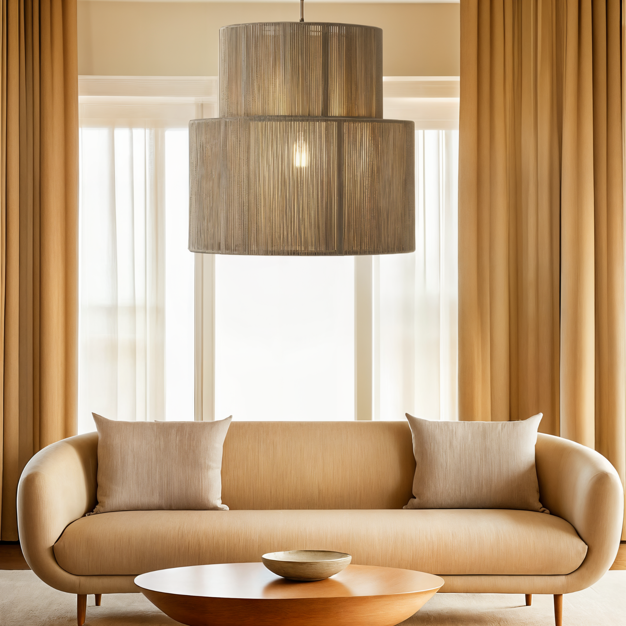 Suspension en Fil de Coton Solaris | Élégance Naturelle | Fiolla Home