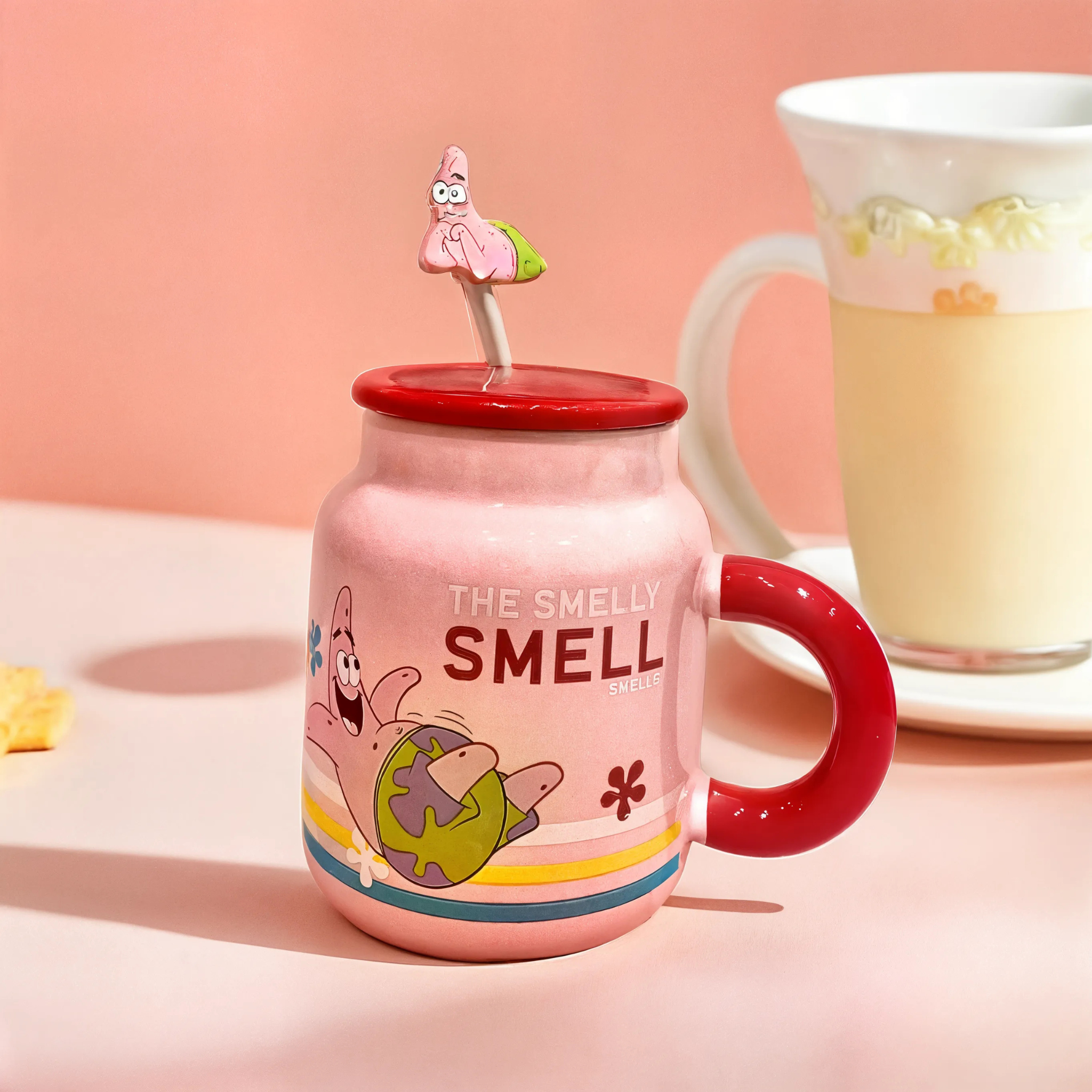 Mugs Bob l'Éponge & Patrick | Amusants avec Couvercles | Fiolla Home