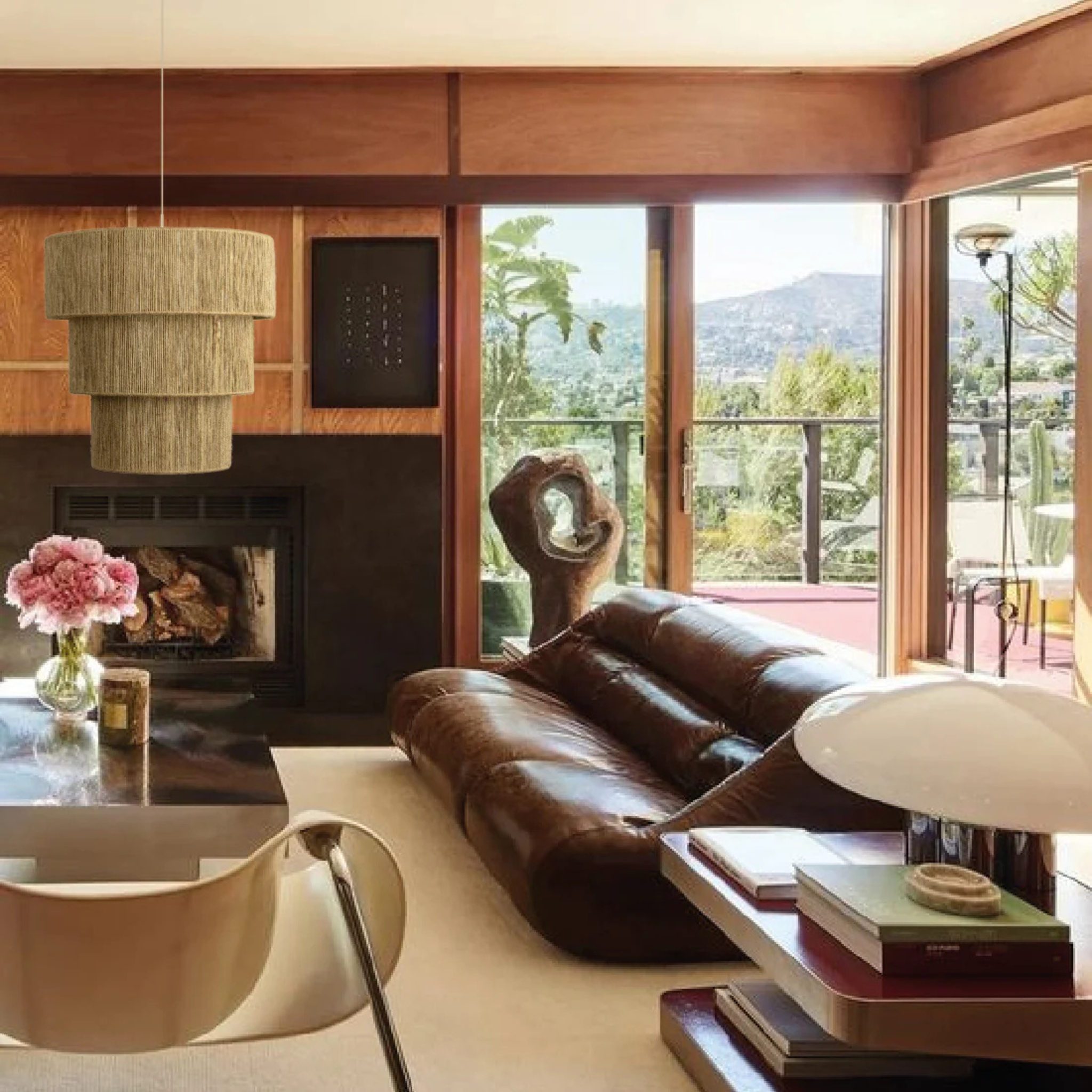 Suspension Jute Elena | Luminaire Naturel | Fiolla Home