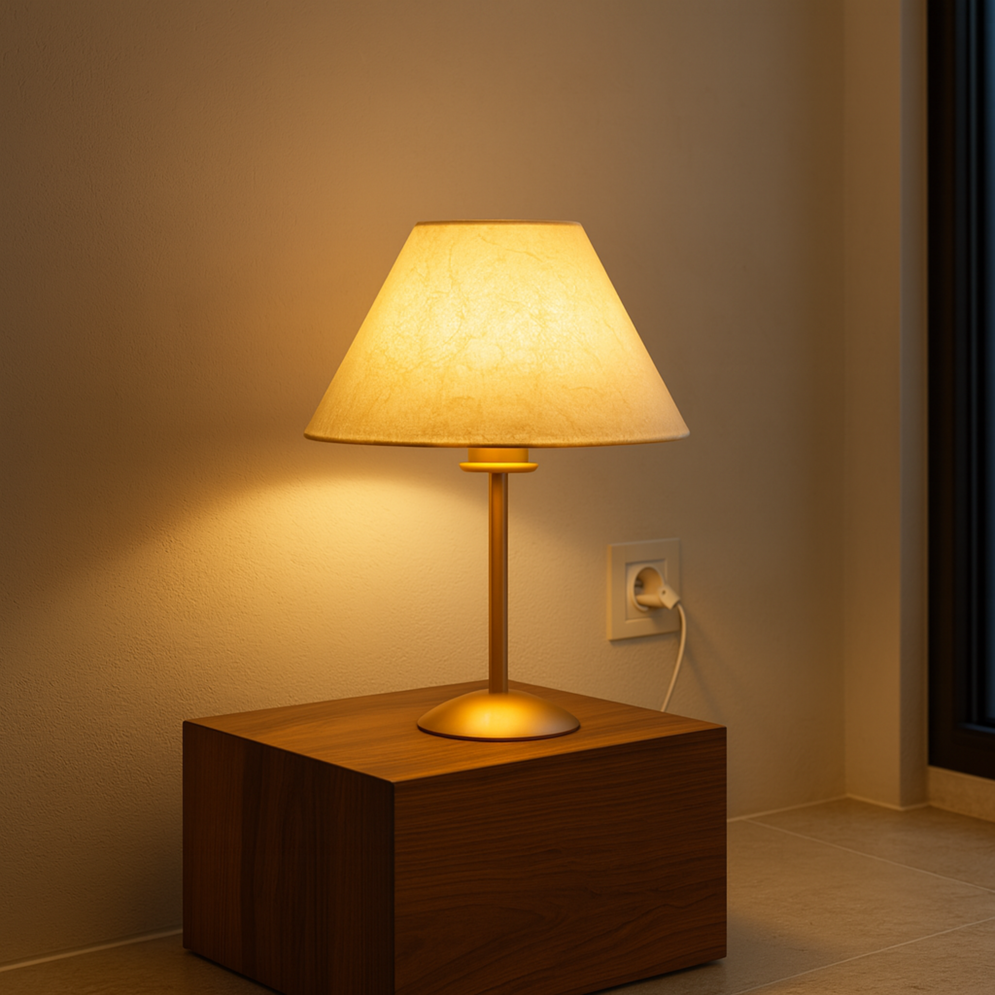 Veilleuse Chambre à Coucher | Abat-jour Cône | Fiolla Home