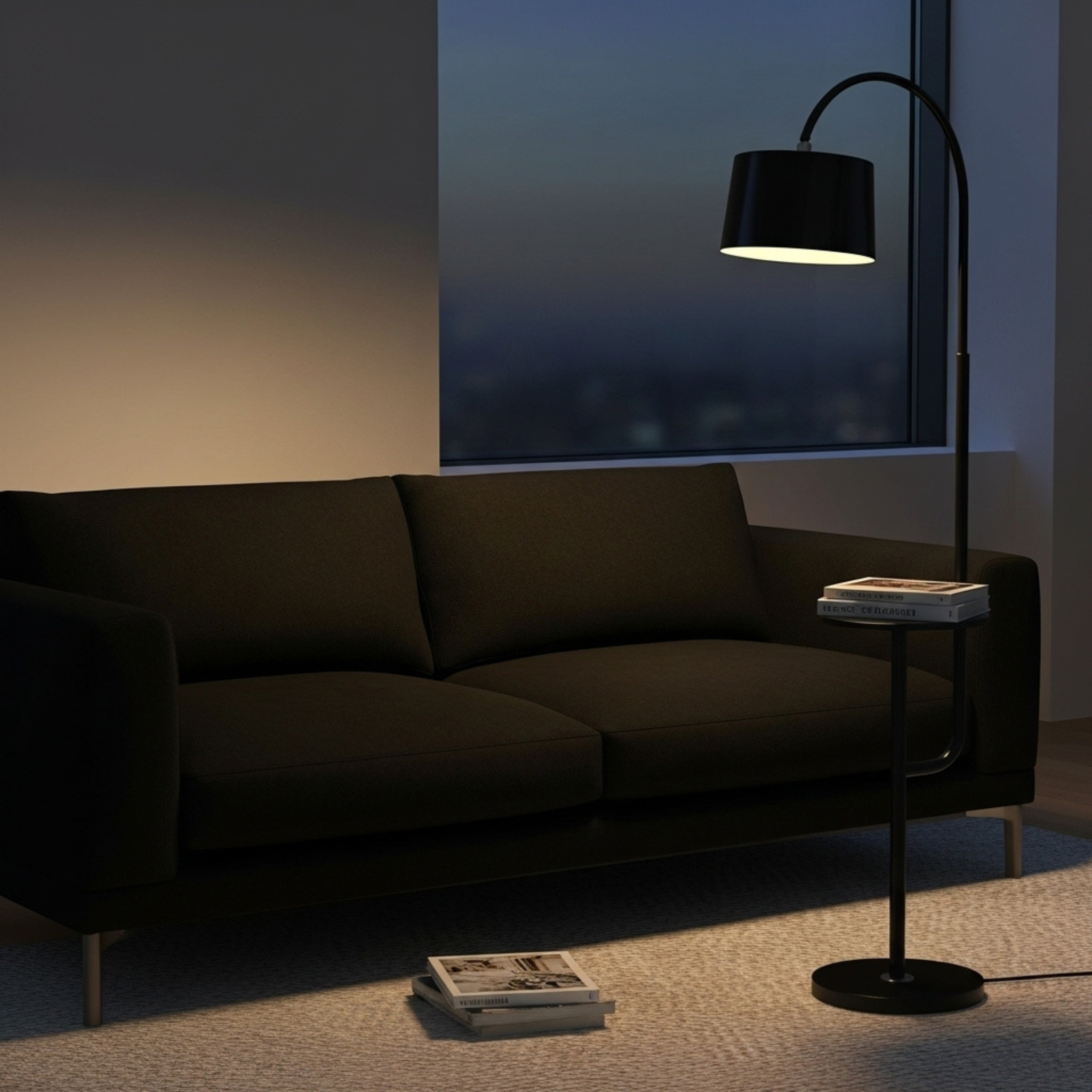 Lampadaire 2 en 1 avec Table Intégrée – Design Moderne et Élégant | Fiolla Home