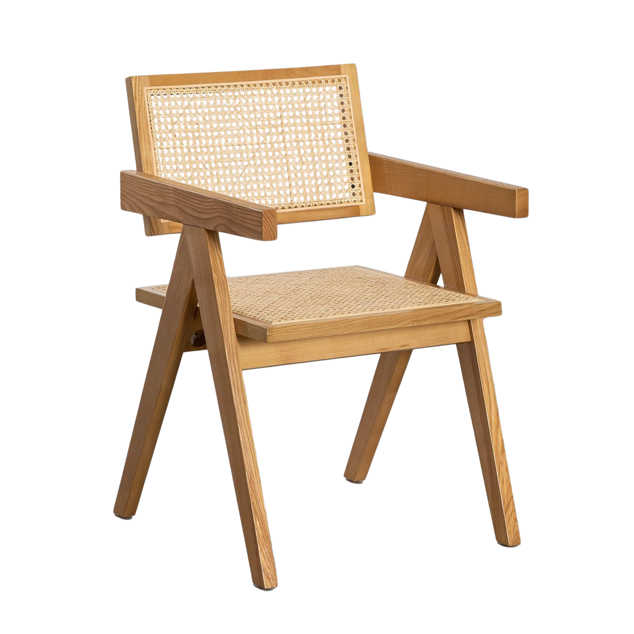 Chaise Bois et Rotin Design Scandinave | Confort & Élégance | Fiolla Home