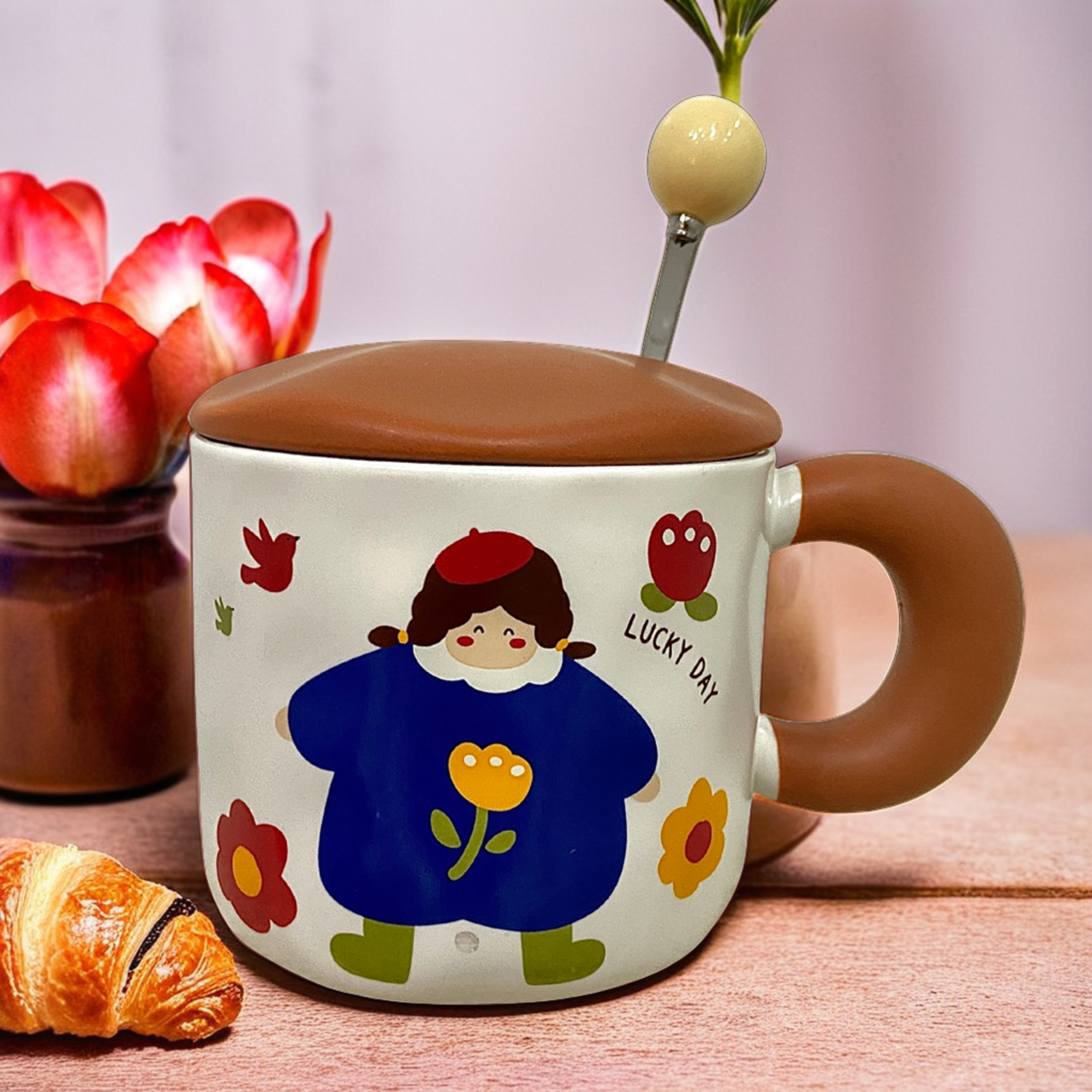 Mug Fleurs Joyeuses | Design Original | Fiolla Home