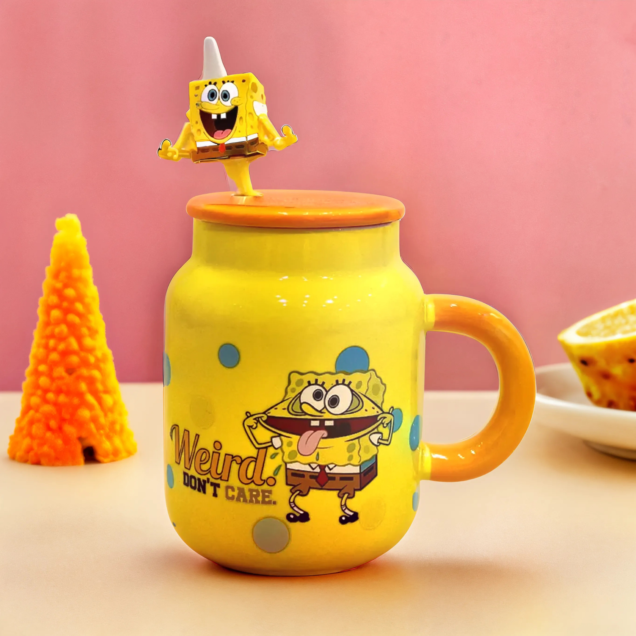 Mugs Bob l'Éponge & Patrick | Amusants avec Couvercles | Fiolla Home