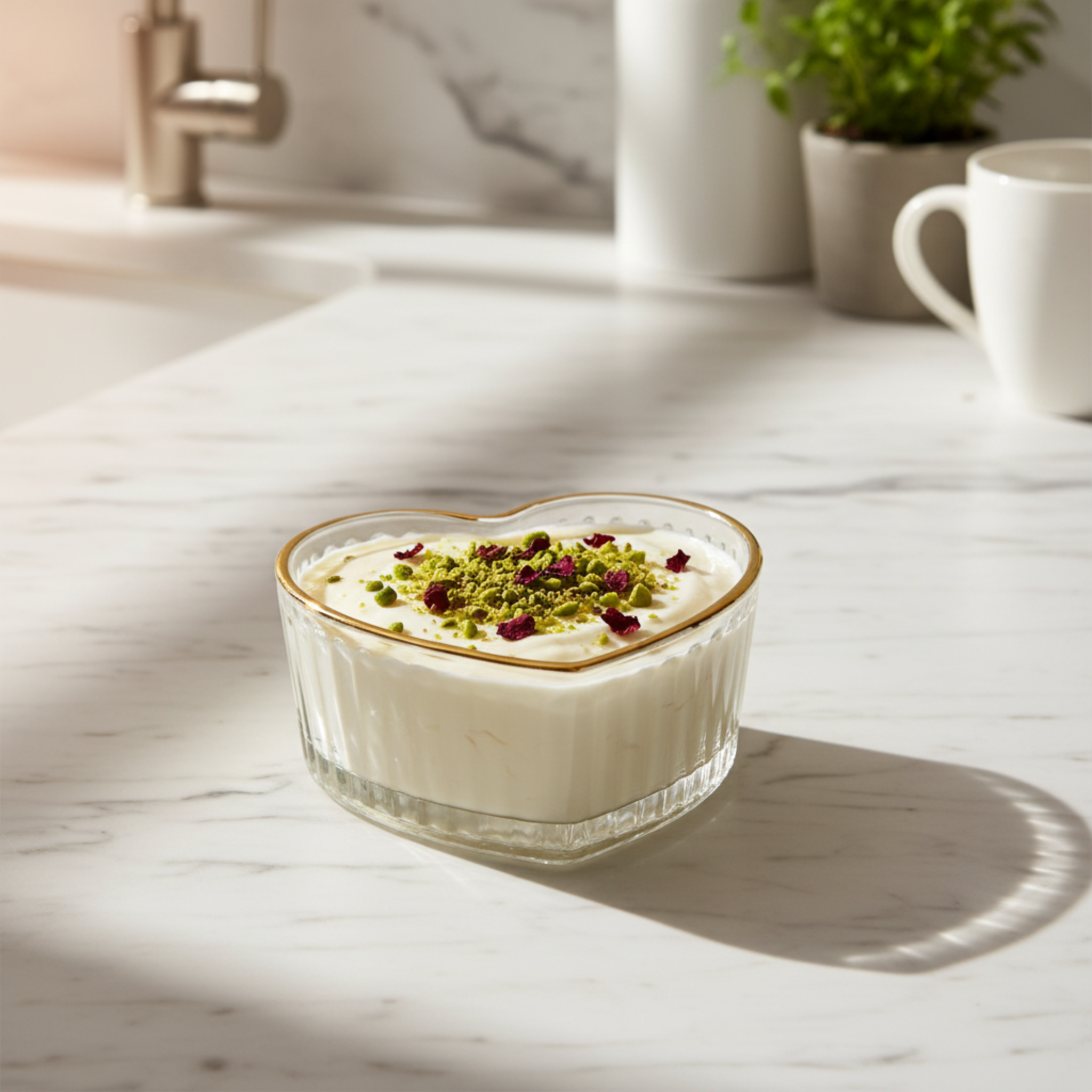 Set 6 Pots en Verre Forme Cœur – Présentation Chic & Gourmande