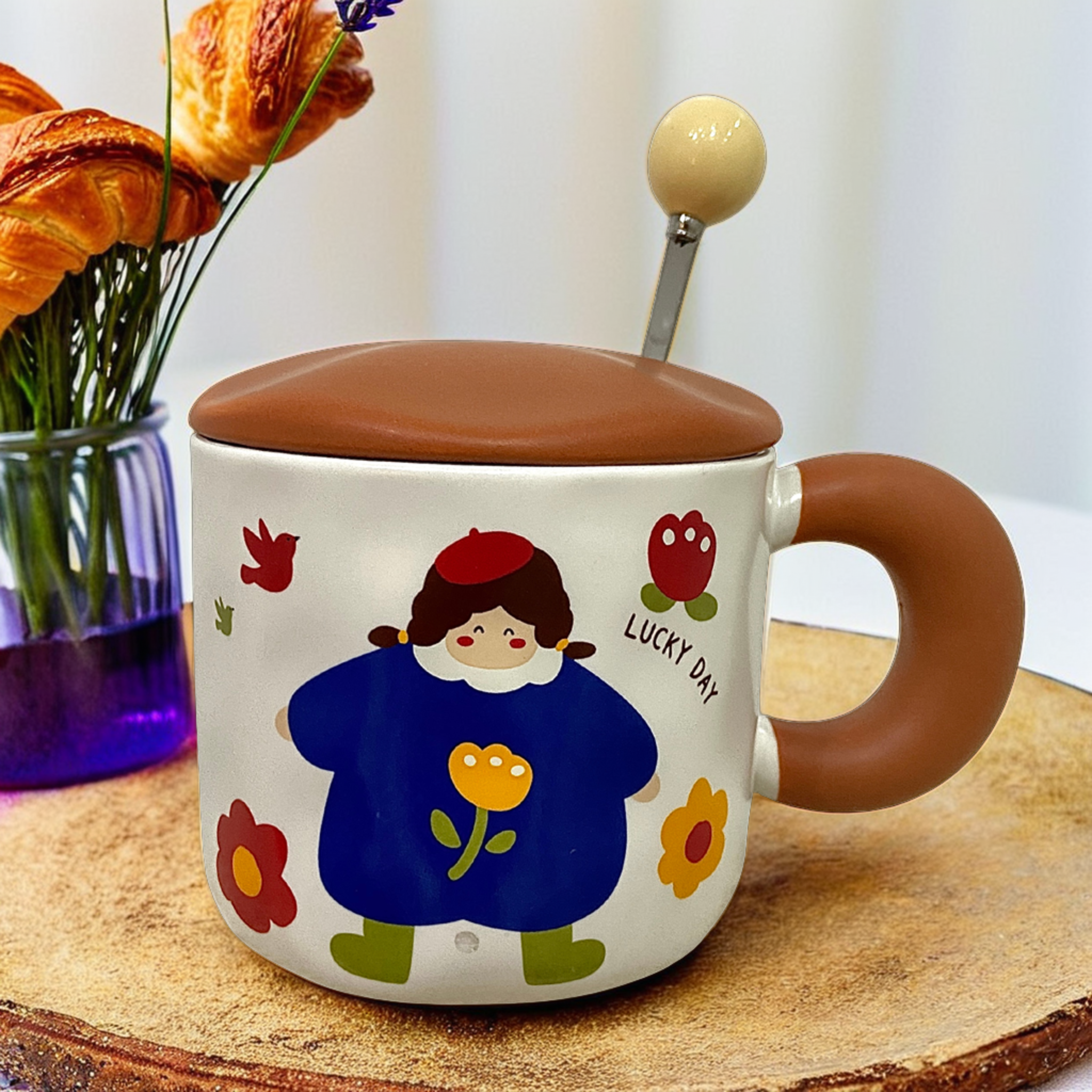 Mug Fleurs Joyeuses | Design Original | Fiolla Home
