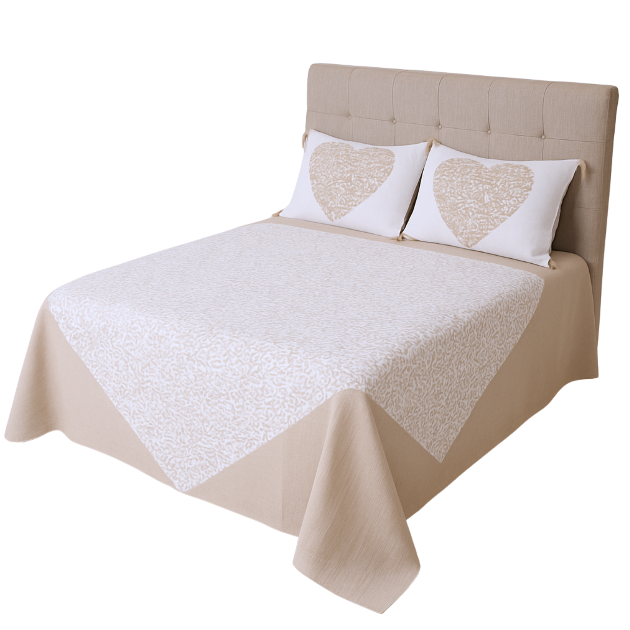 Parure de Lit Design AMOUR | Calligraphie et Charme | Fiolla Home