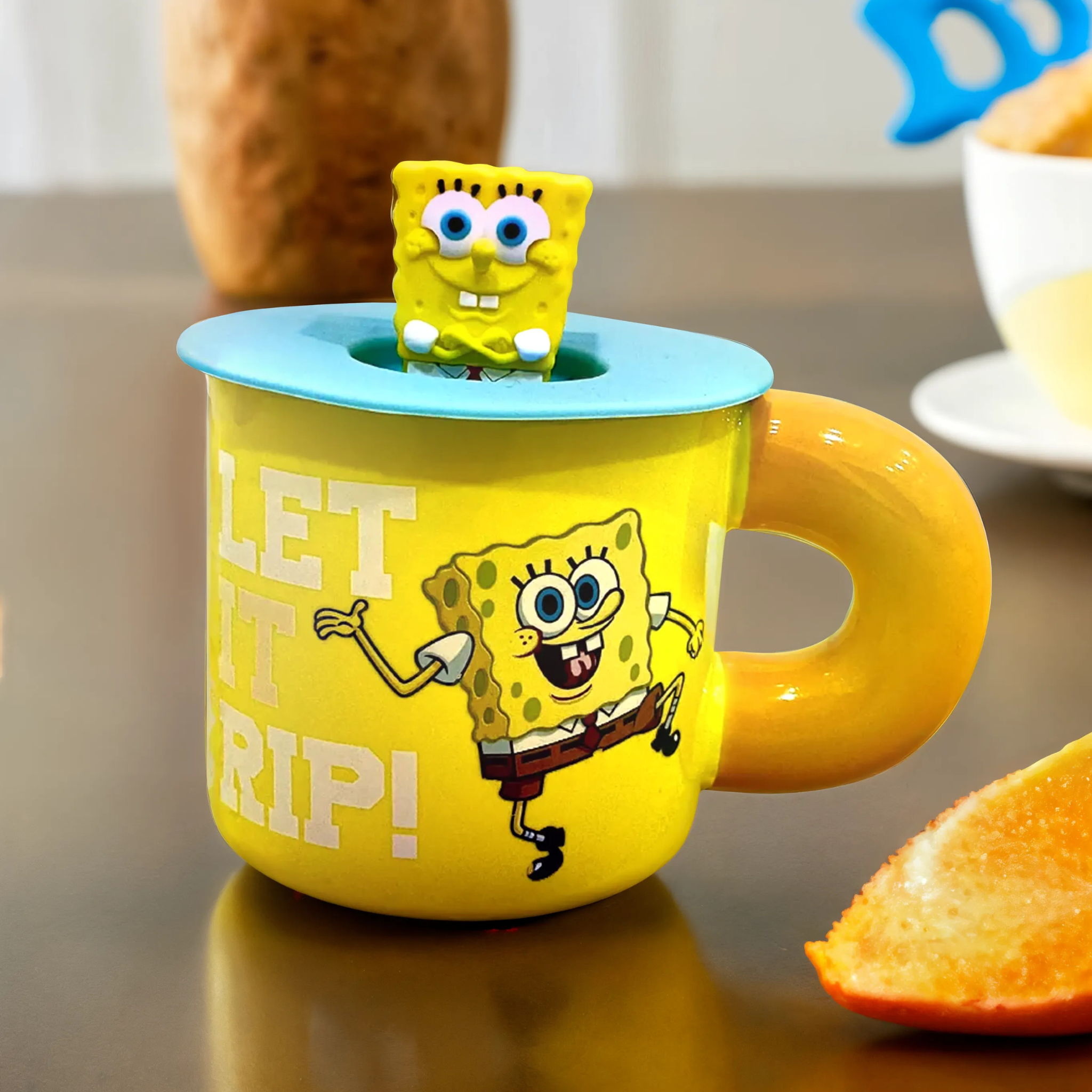 Mug "Let It Rip" Jaune | Design Original et Amusant | Fiolla Home