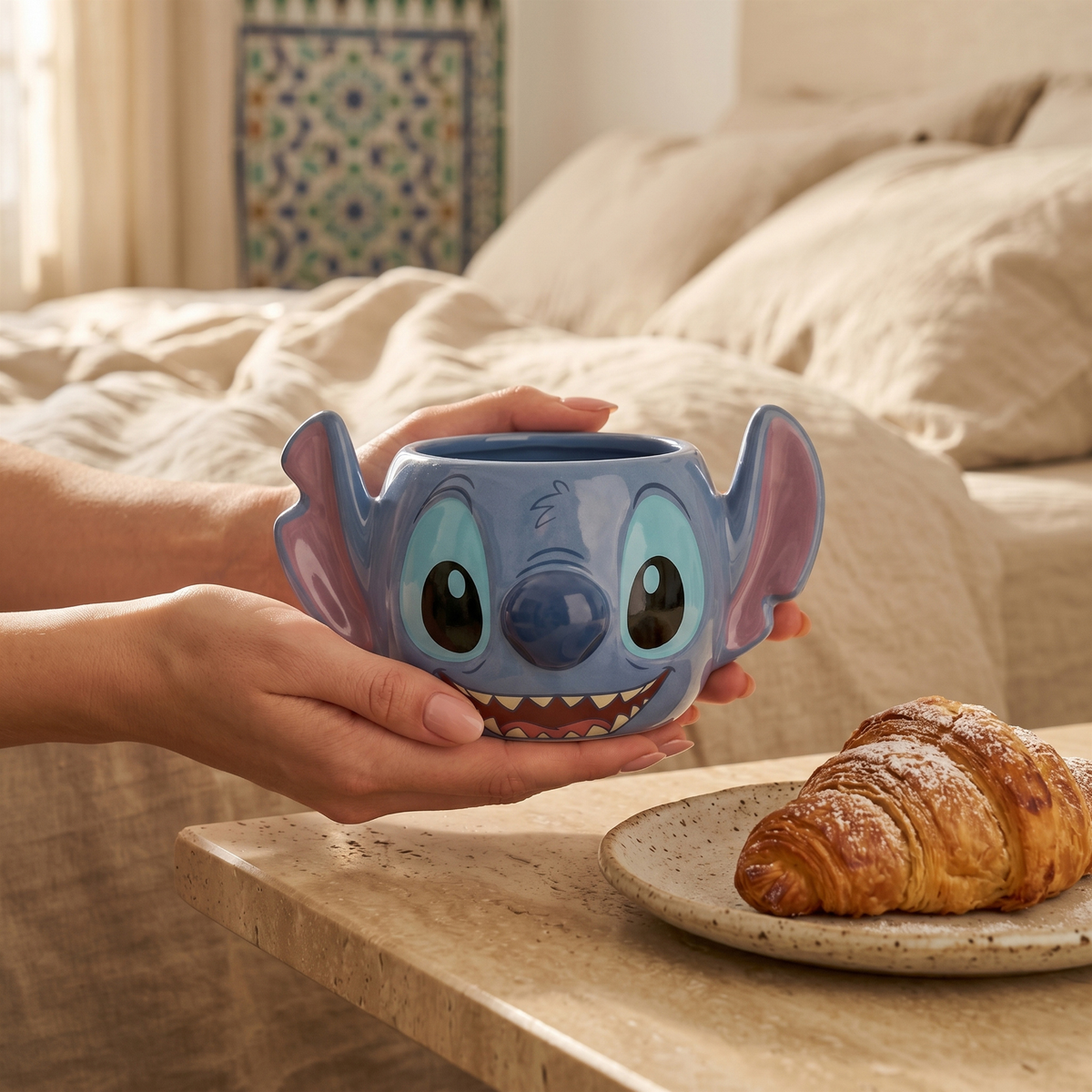 Mug 3D Stitch | Tasse Céramique Originale | Fiolla Home