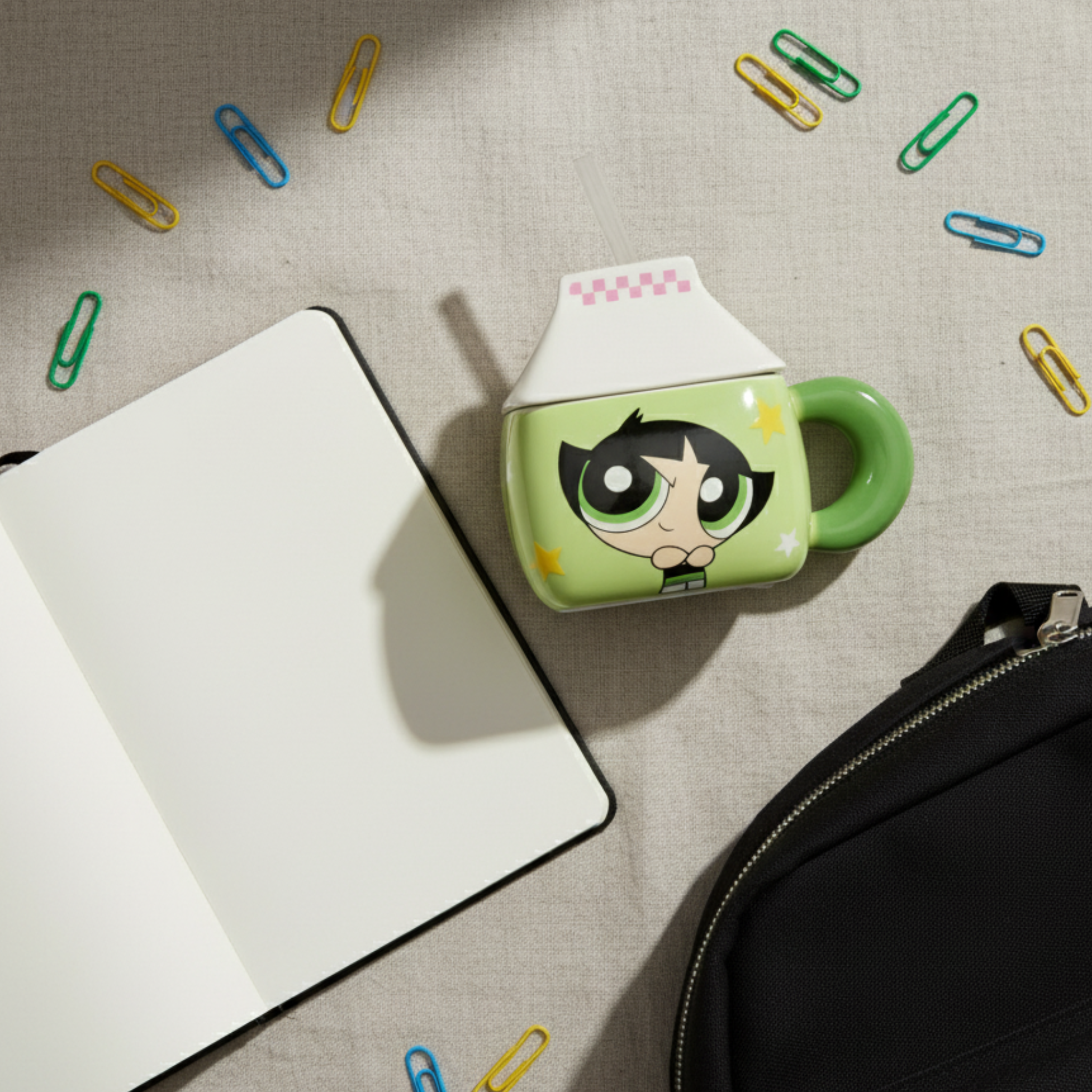 Mug Buttercup céramique paille incluse | Tasse à café | Fiolla Home