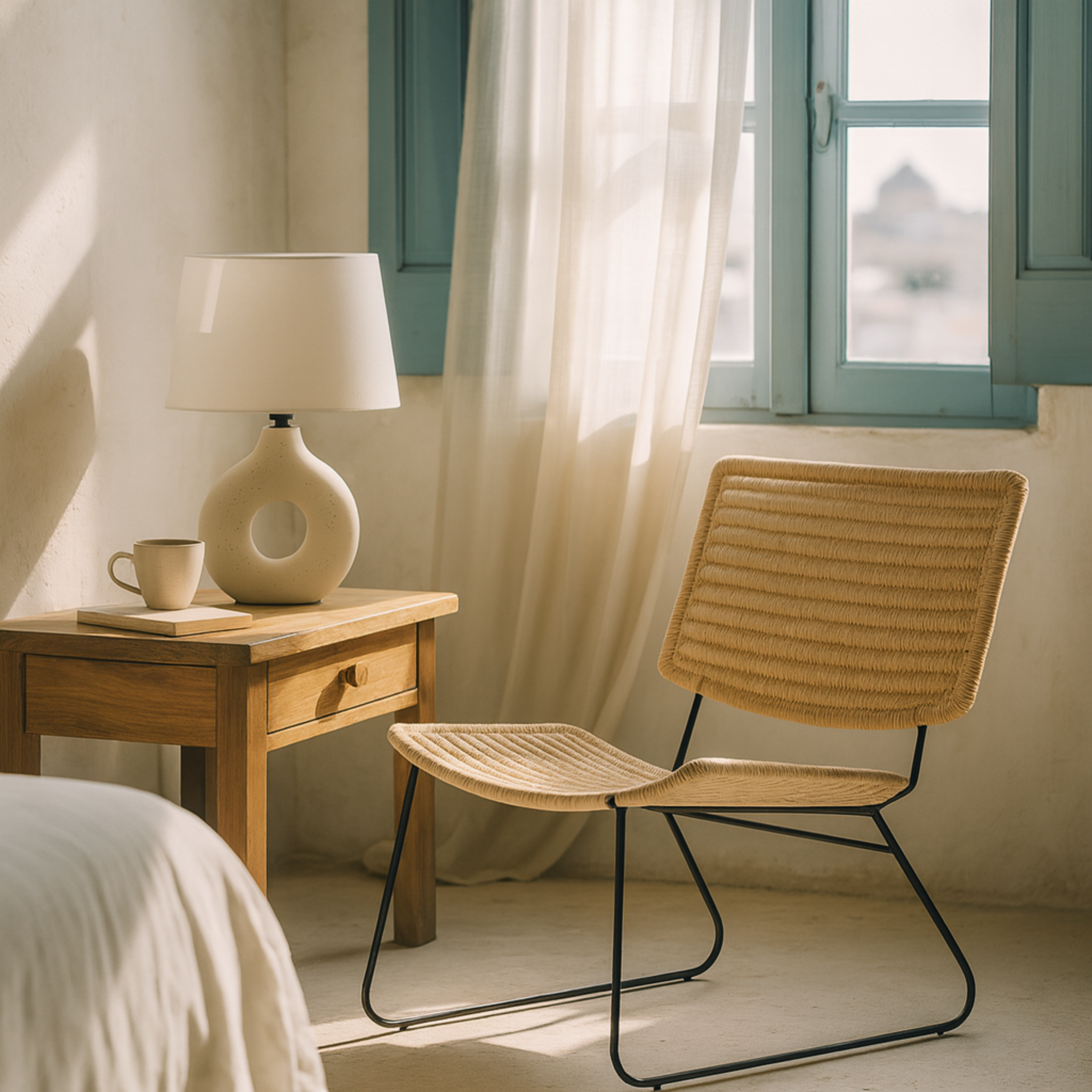 Veilleuse Tunisie | Luminaire de chevet cosy | Fiolla Home