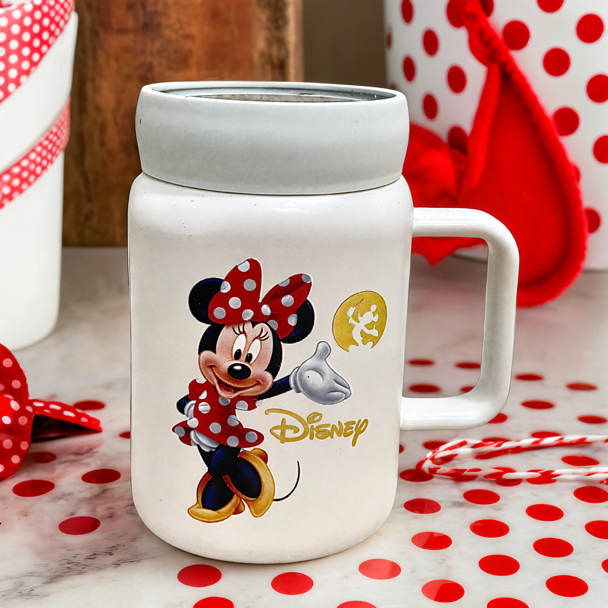 Mug avec Couvercle Miroir | Design Moderne et Chic | Fiolla Home