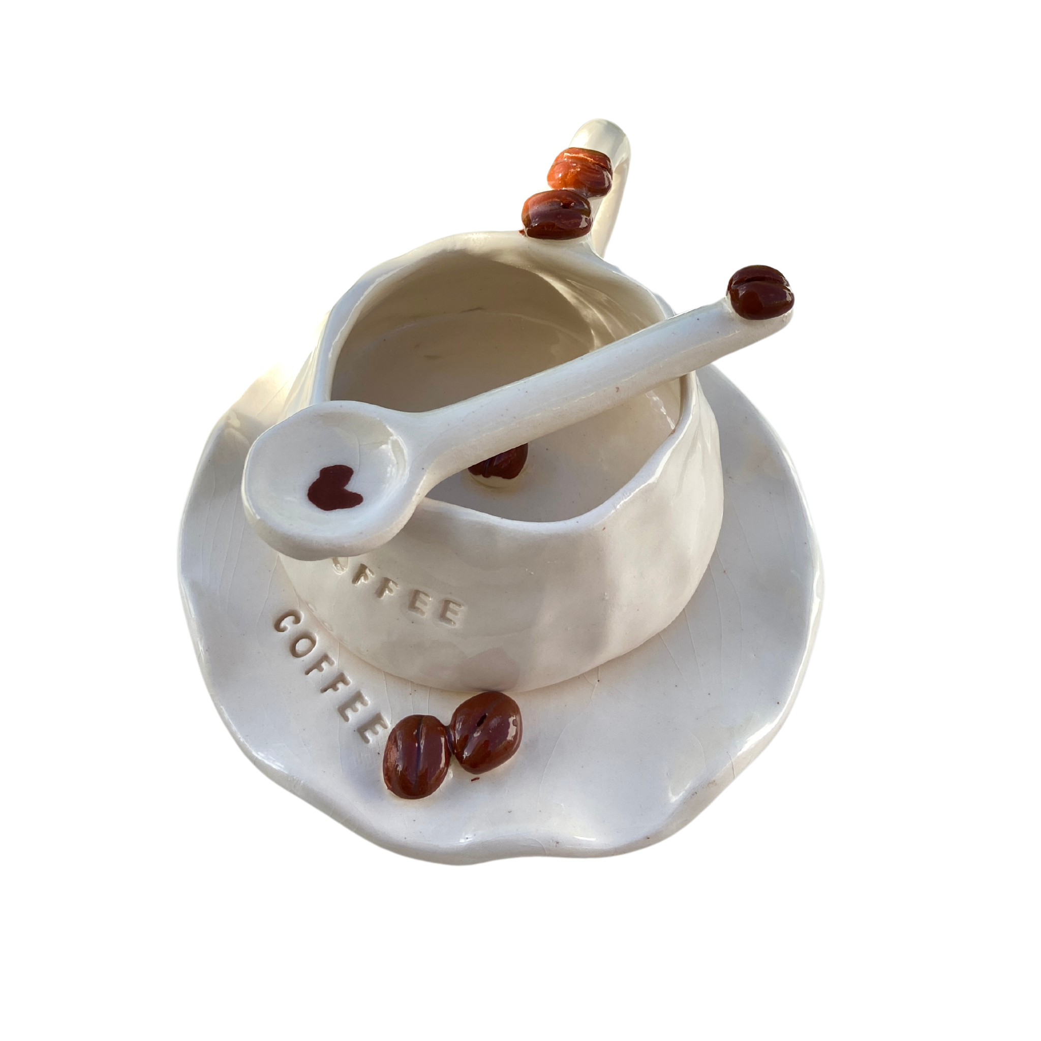 Mug Beans Handmade | Accessoire Café Unique | Fiolla Home