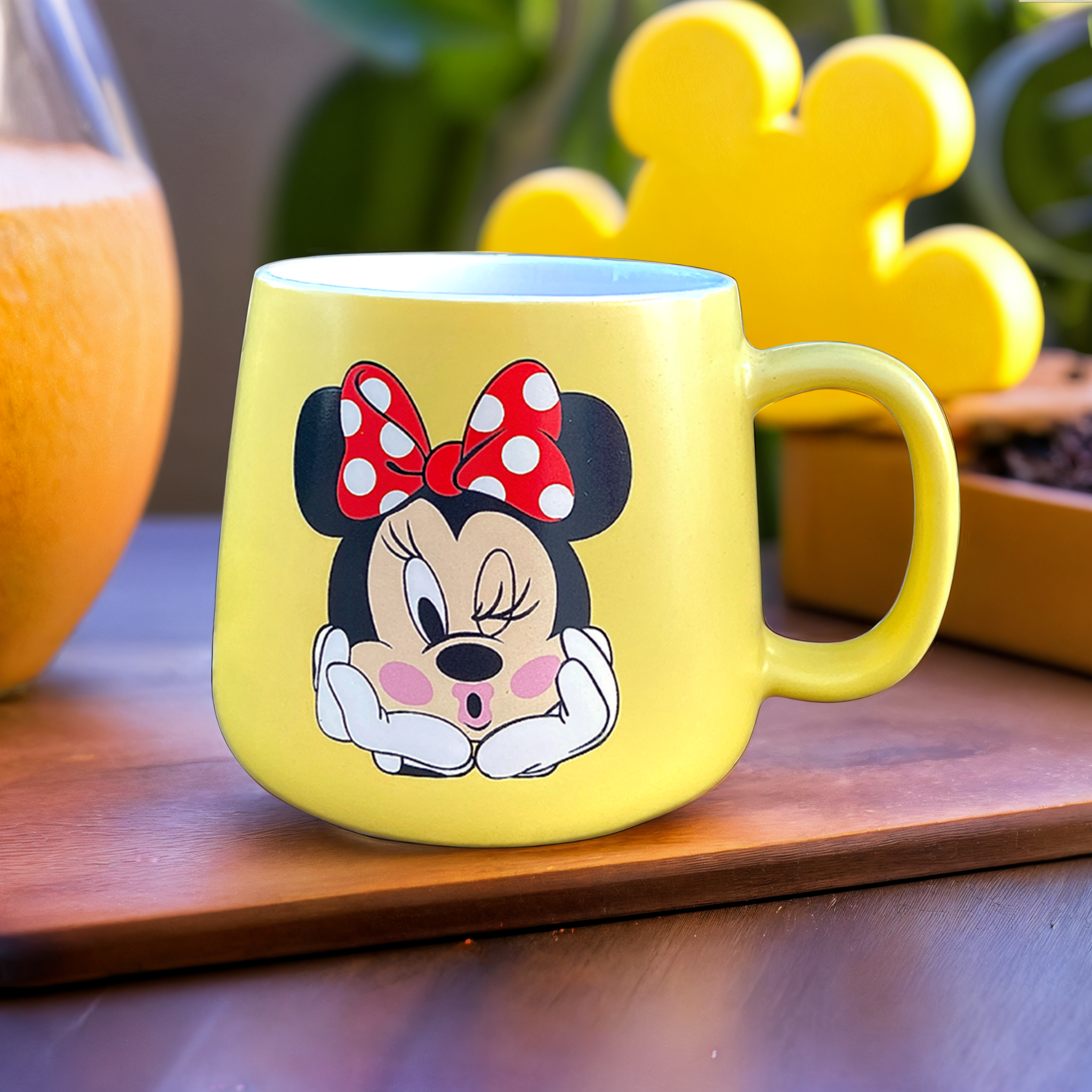 Mug Minnie Mouse Jaune | Design Adorable et Original | Fiolla Home