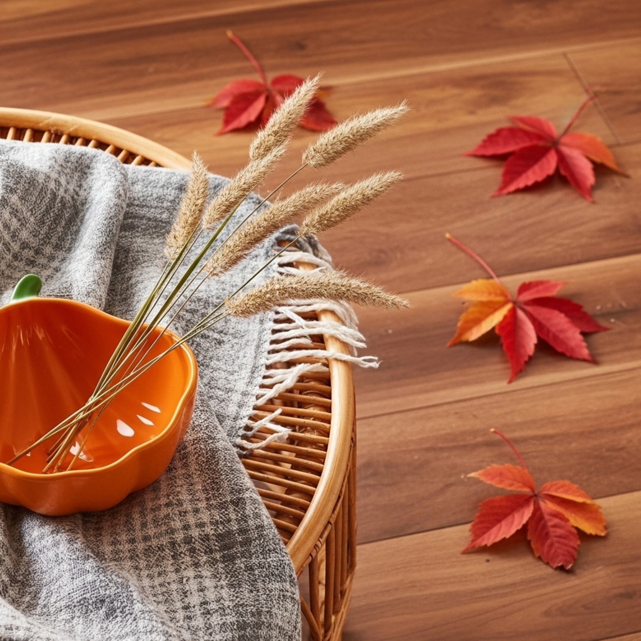 Bol Assiette Citrouille Grande – Céramique Orange Automne Tunisie