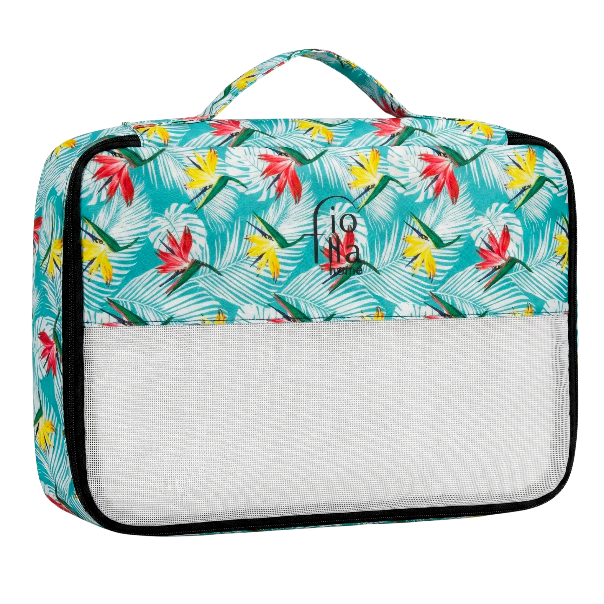 Set 6 Organisateurs de Valise Voyage - Pochettes de Rangement Tropical