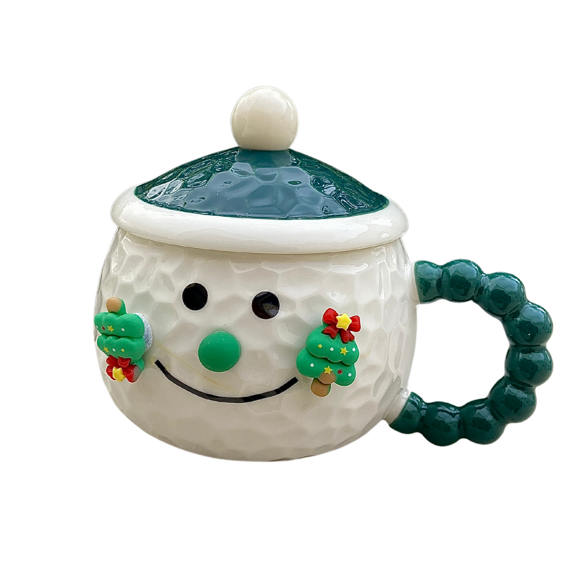 Mug de Noël avec Couvercle | Design Festif et Élégant | Fiolla Home