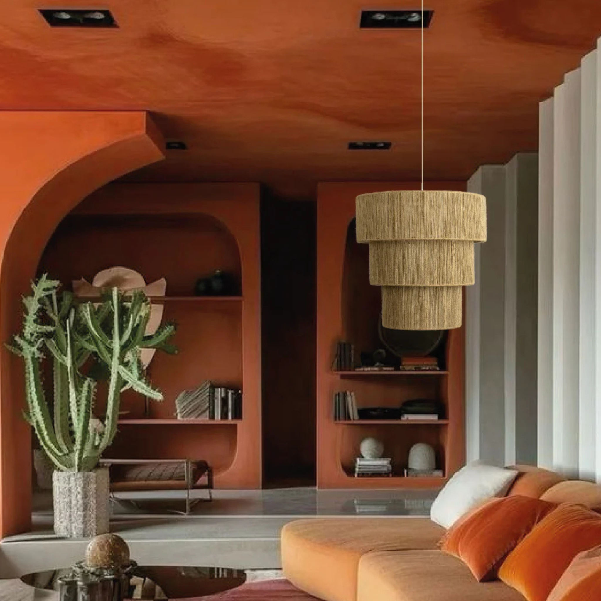 Suspension Jute Elena | Luminaire Naturel | Fiolla Home