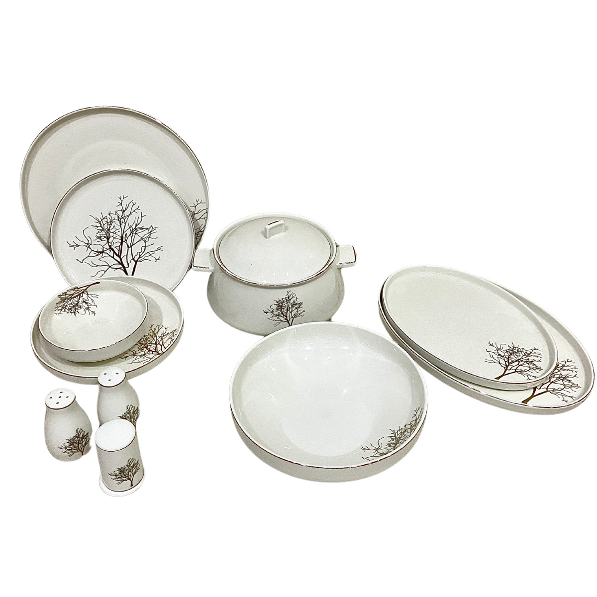 Service de Table 32 Pièces | Élégance Naturelle | Fiolla Home