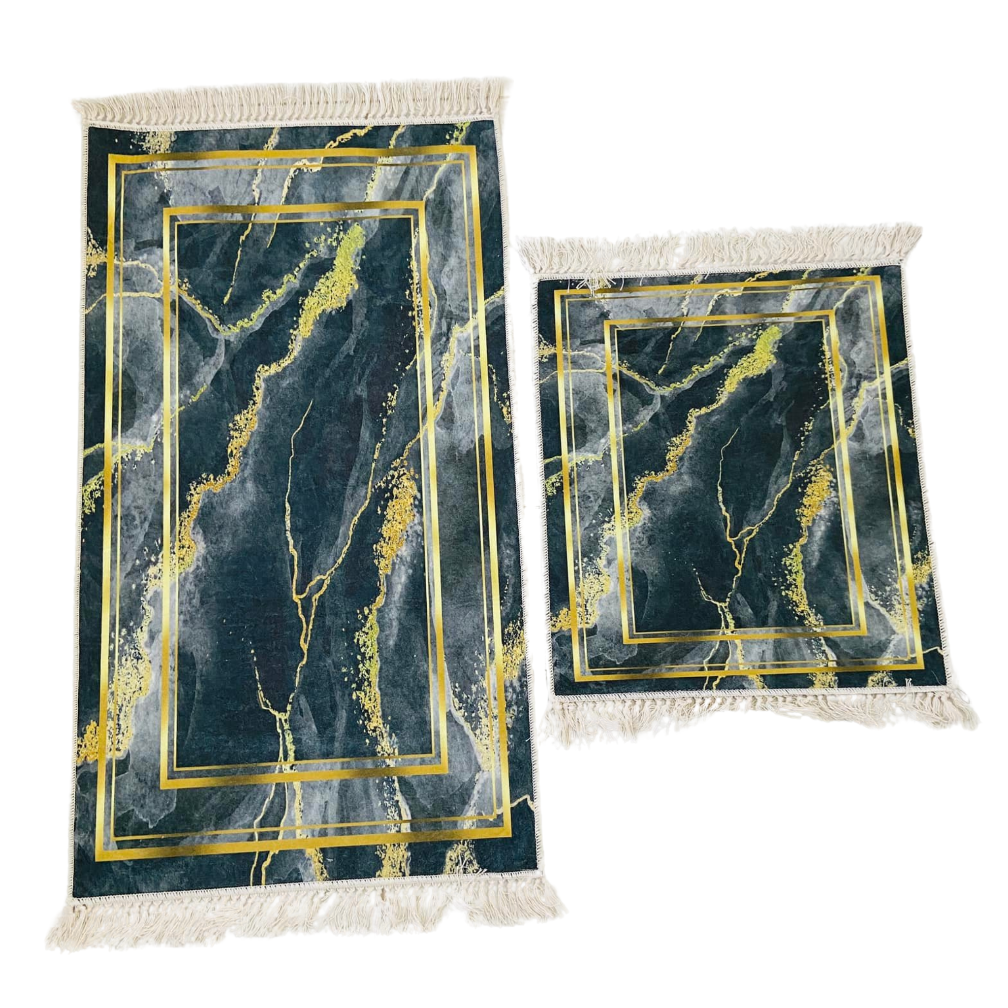 Série de 2 Tapis Antidérapants | Idéal Salle de Bain & Cuisine | Fiolla Home