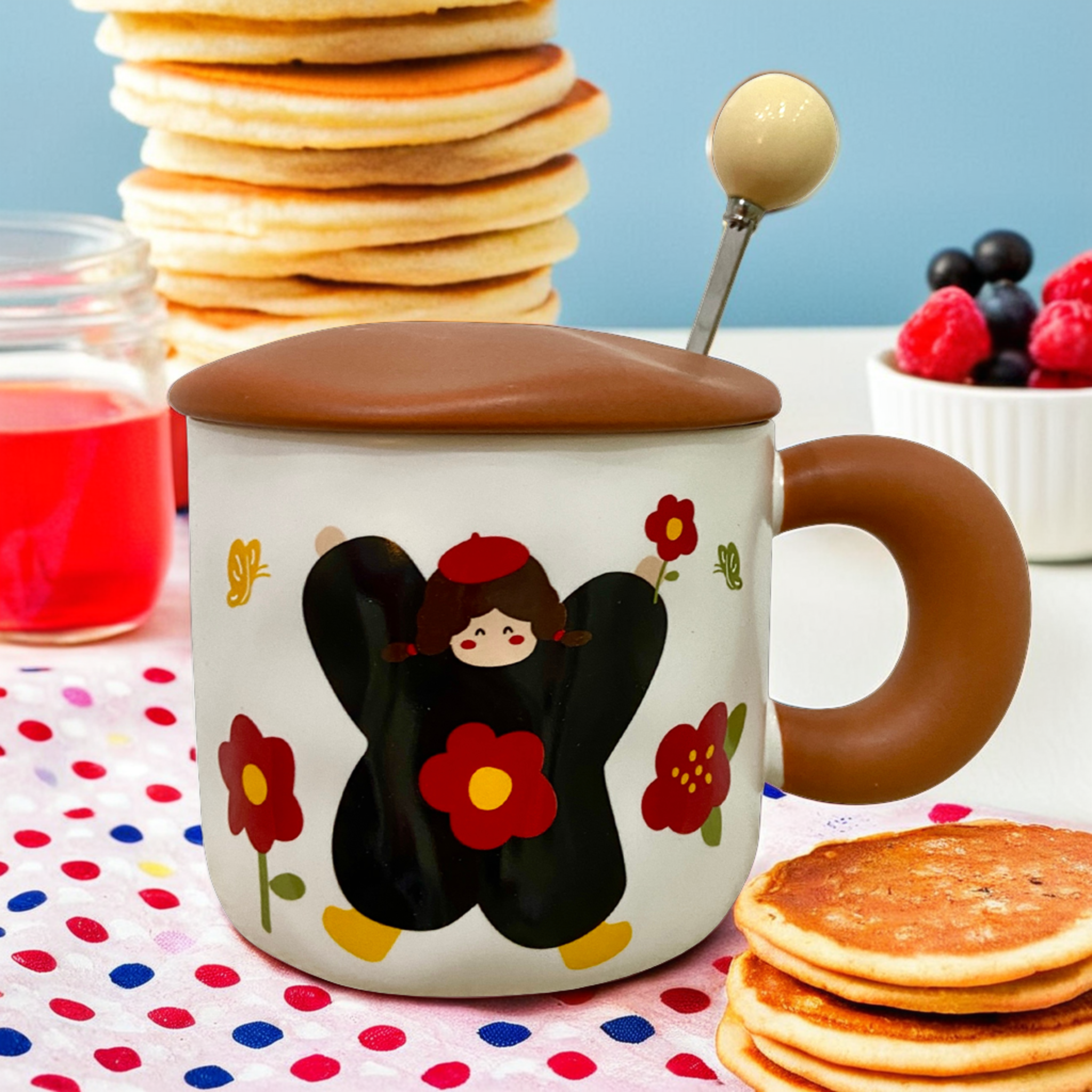 Mug Fleurs Joyeuses | Design Original | Fiolla Home