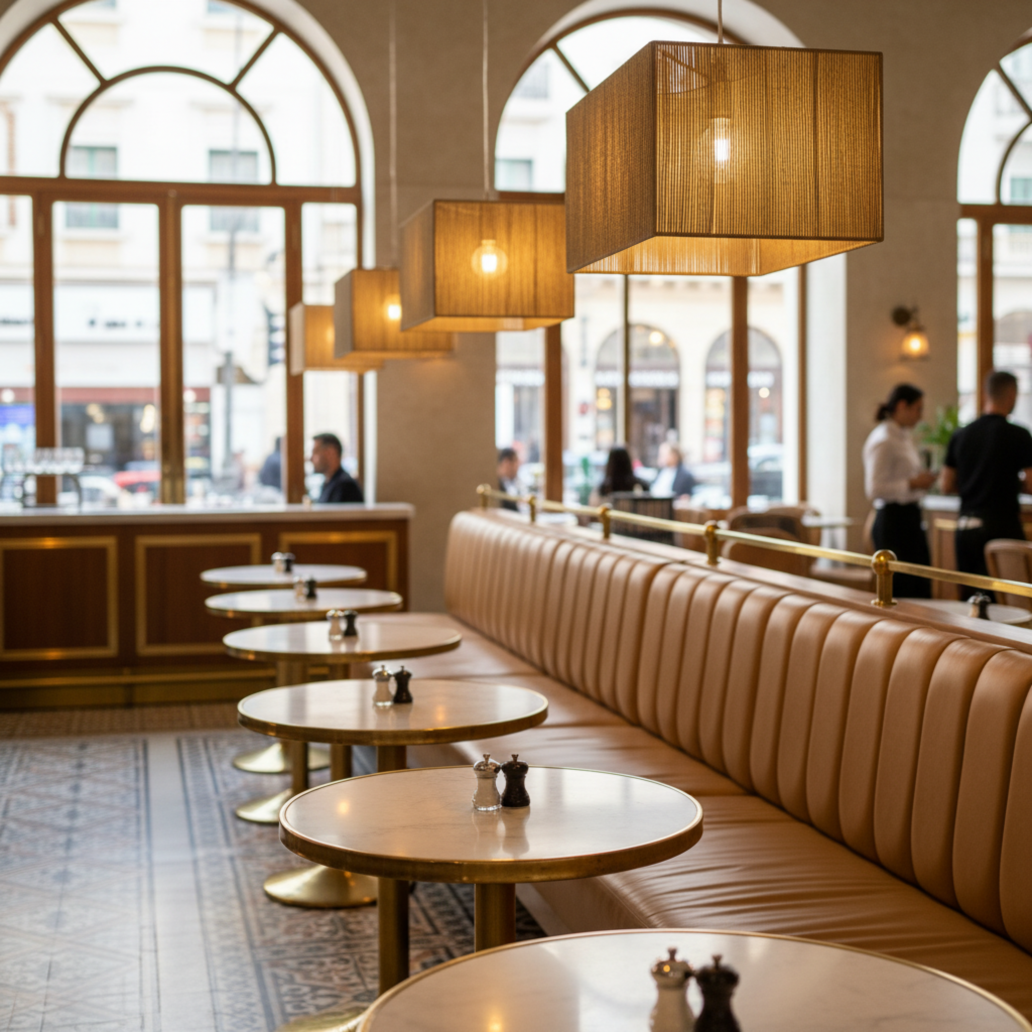 Suspension Rectangulaire "Tressage Nature" | Jute | Tunisie