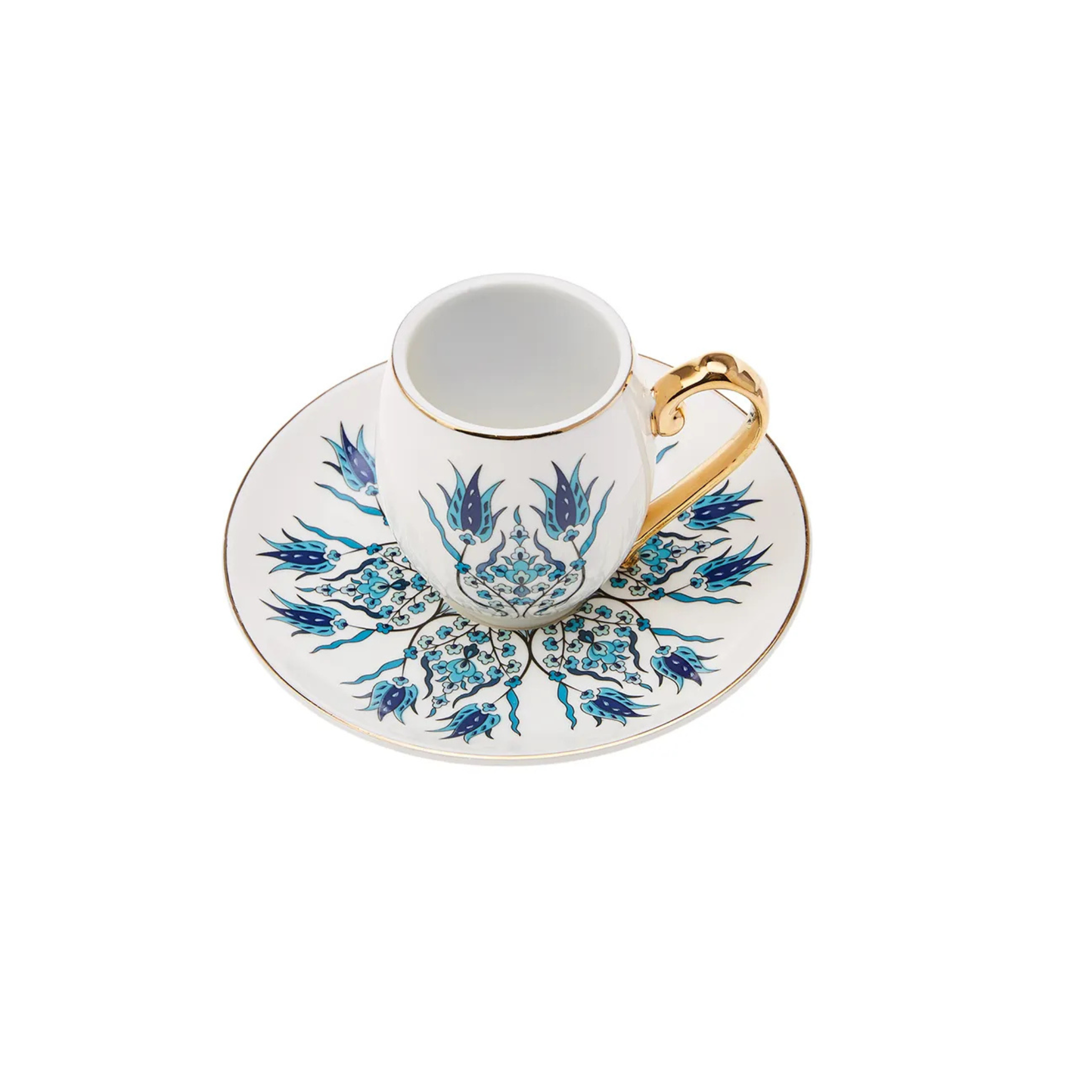 Service à Café Noir Ottoman | Élégance et Tradition | Fiolla Home