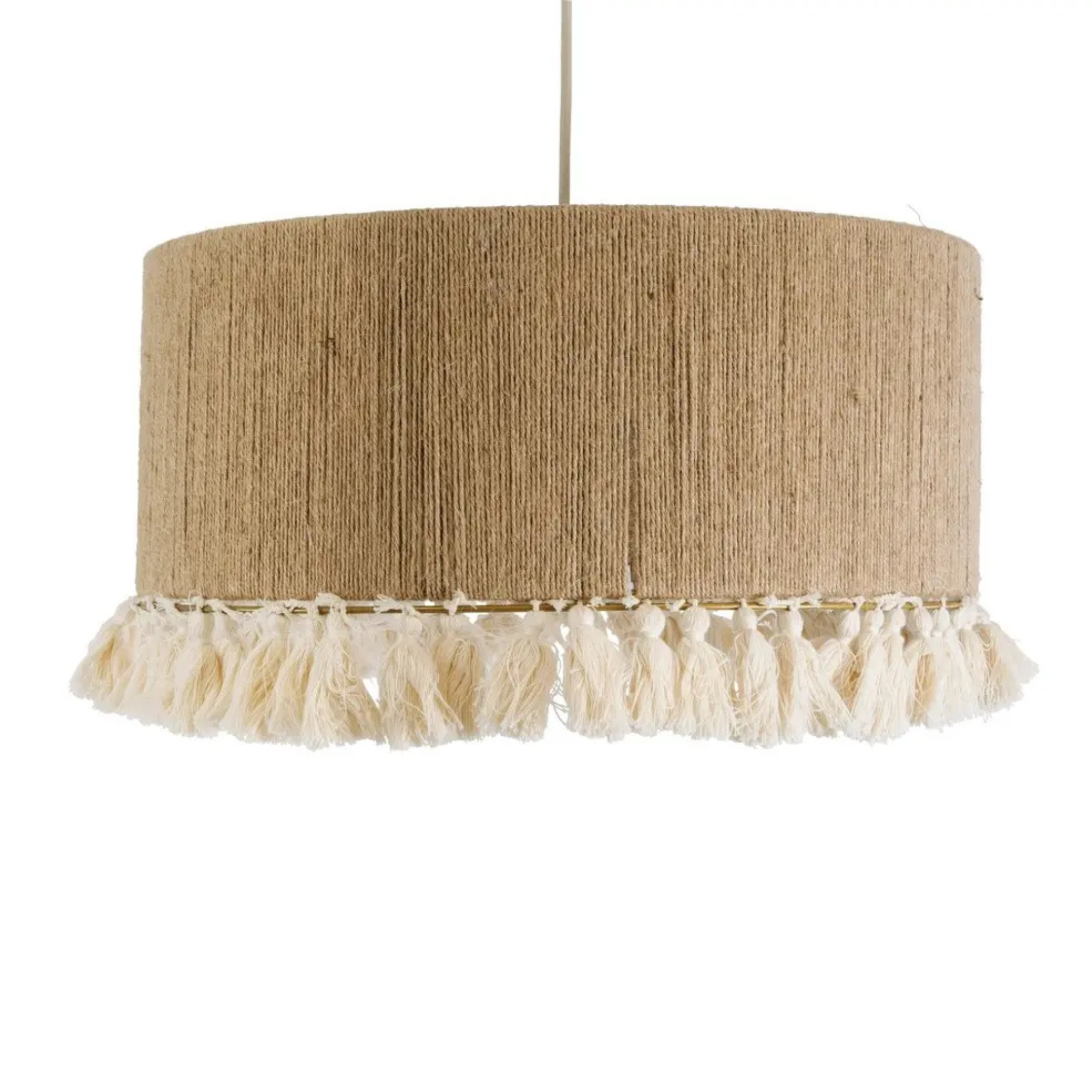 Suspension Jute Lucia | Éclairage Bohème | Fiolla Home