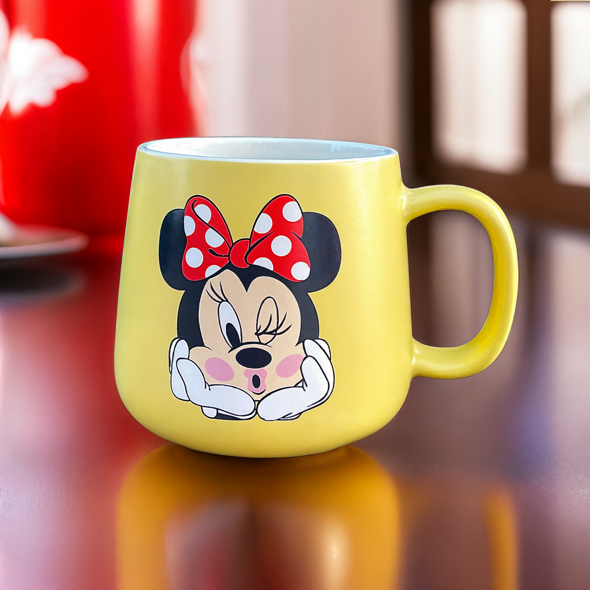 Mug Minnie Mouse Jaune | Design Adorable et Original | Fiolla Home