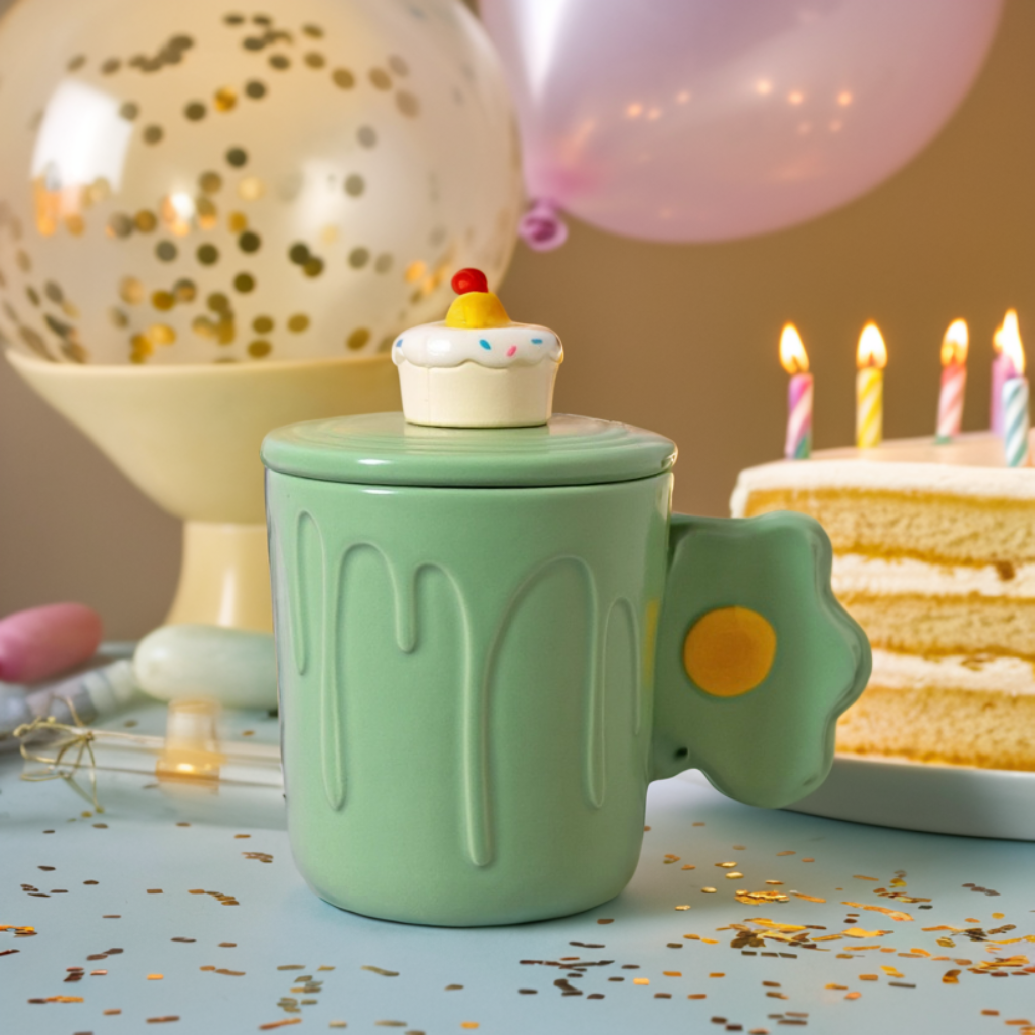 Mug Gourmand Original | Tasse Créative Style Gâteau | Fiolla Home