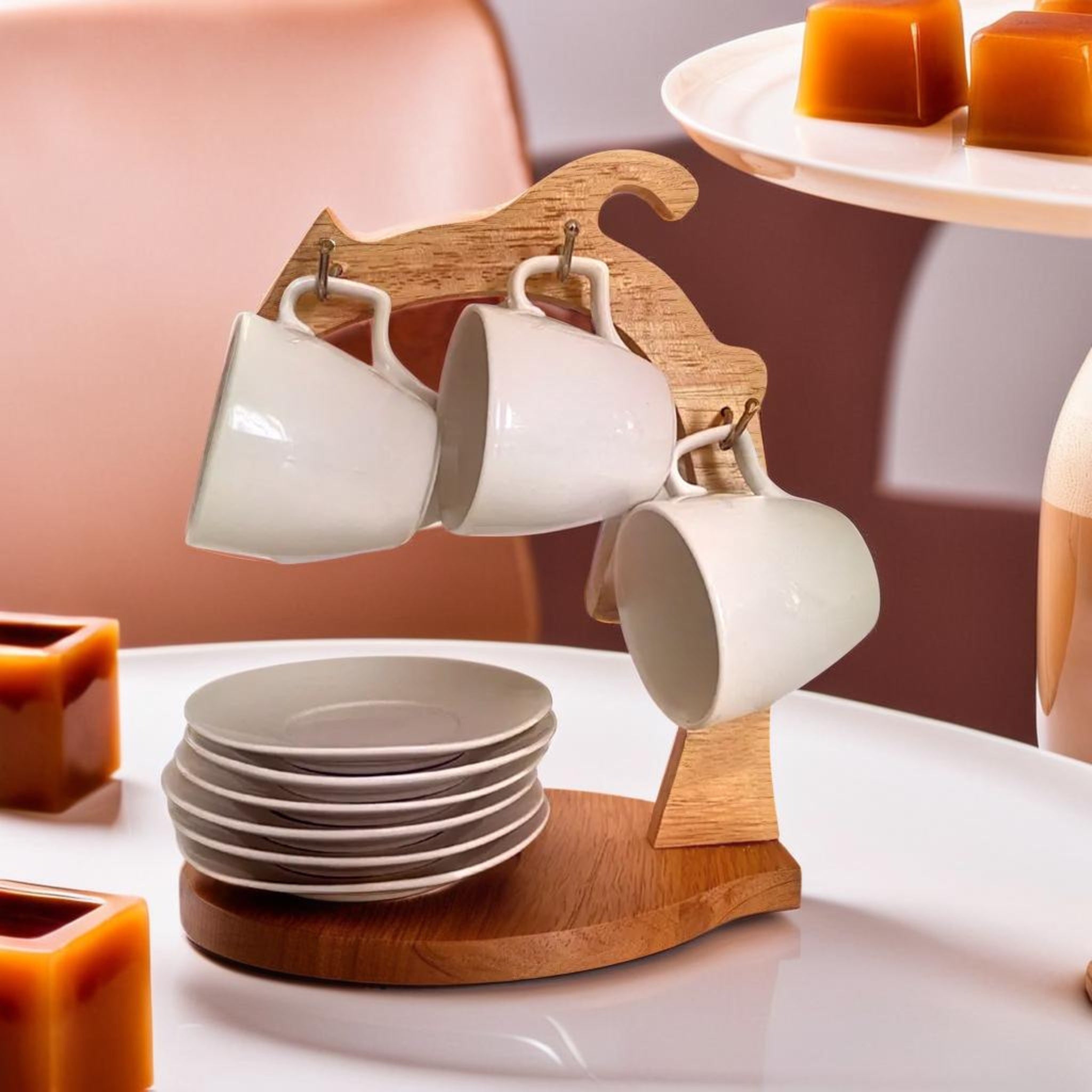 Service à Café Noir | Élégance & Praticité | Fiolla Home