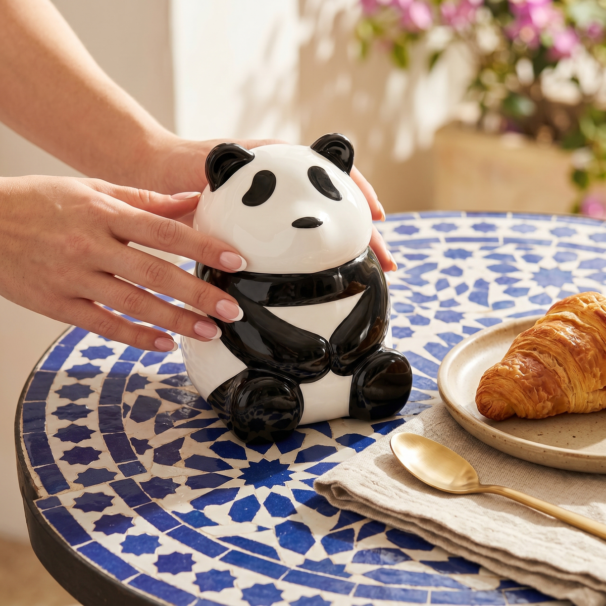 Mug Panda Céramique 3D | Tasse Café Kawaii Mignonne | Fiolla Home