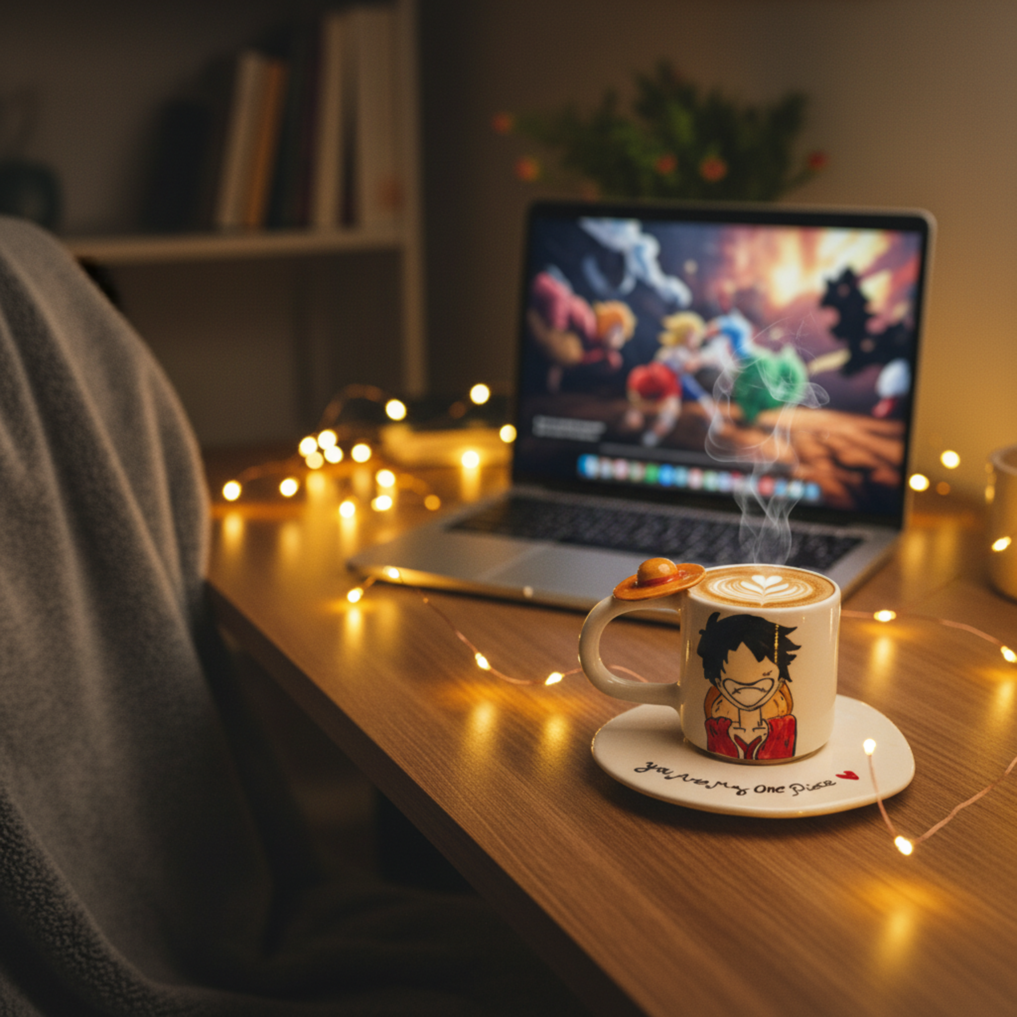 Tasse Luffy "You are my One Piece" — Mug Céramique & Cadeau Tunisie