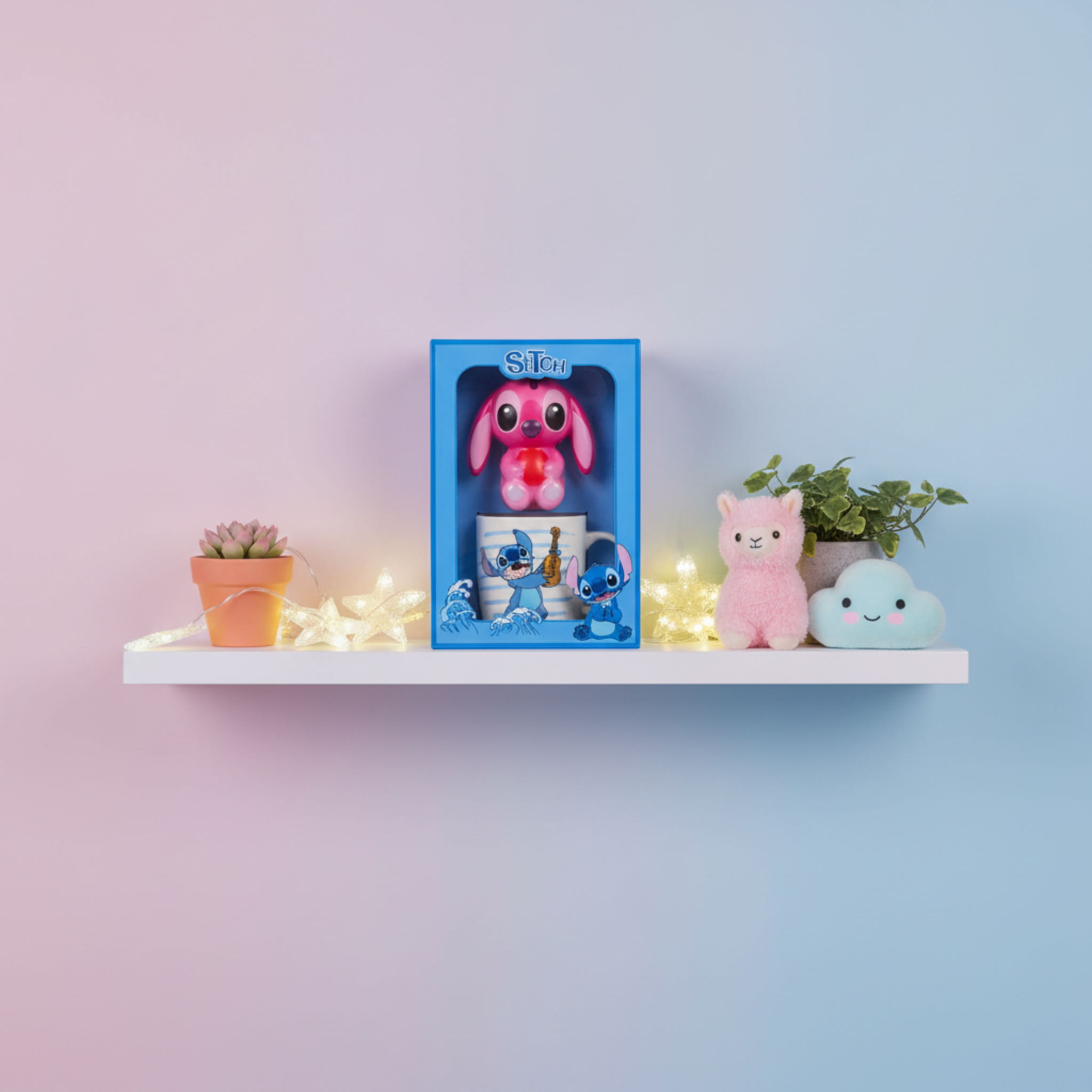 Coffret Mug Stitch + Squishy Angel Rose – Idée Cadeau Disney Tunisie