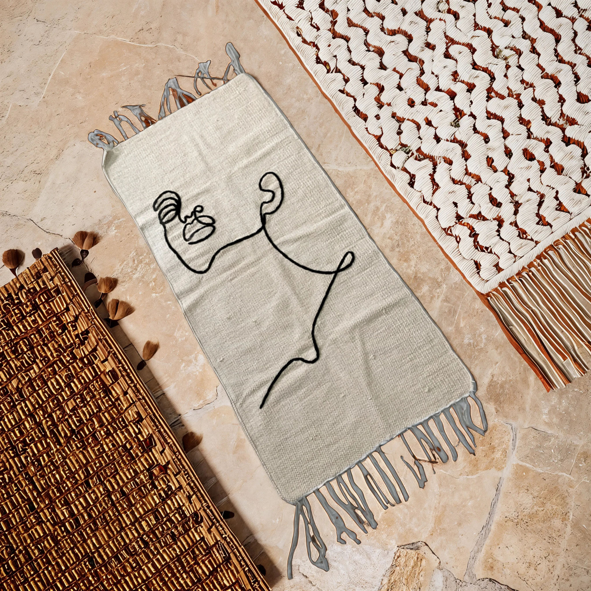 Descente de Lit 100% Handmade | Style Unique et Confort | Fiolla Home