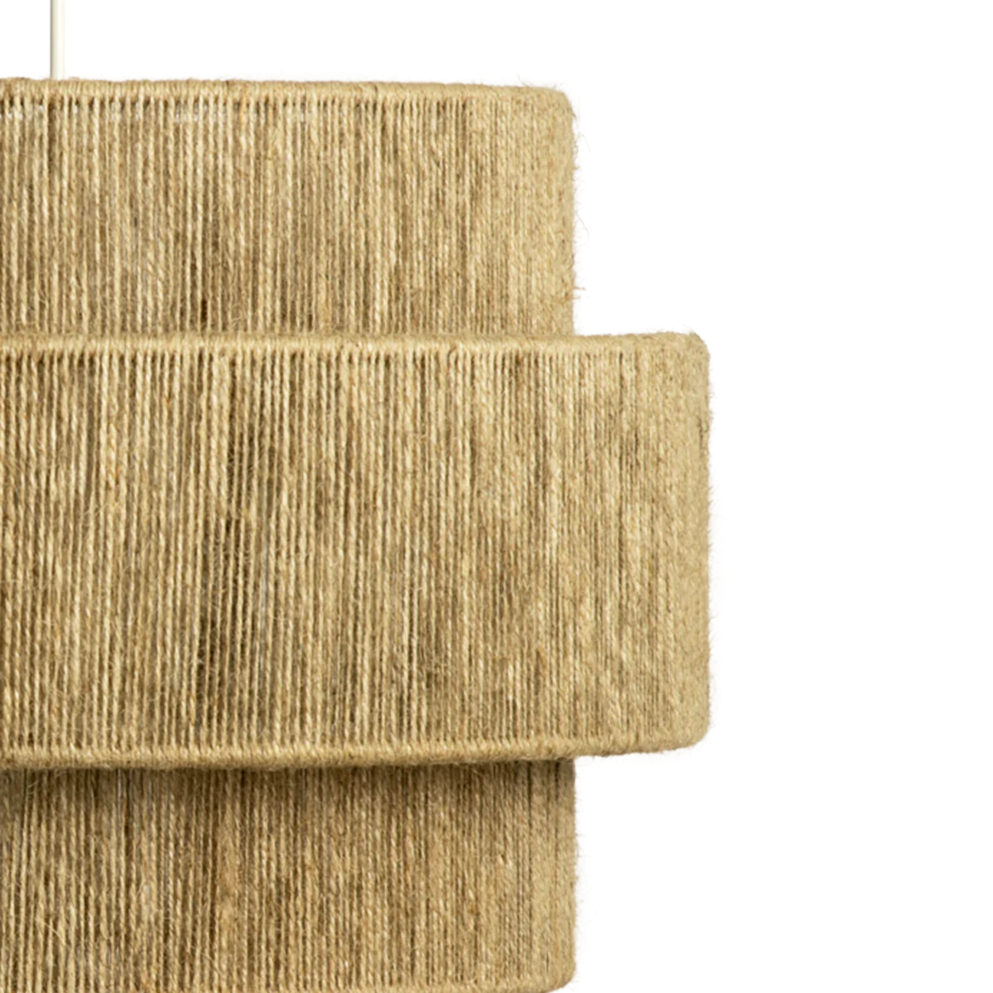 Suspension Jute Talia | Luminaire Bohème Naturel | Fiolla Home