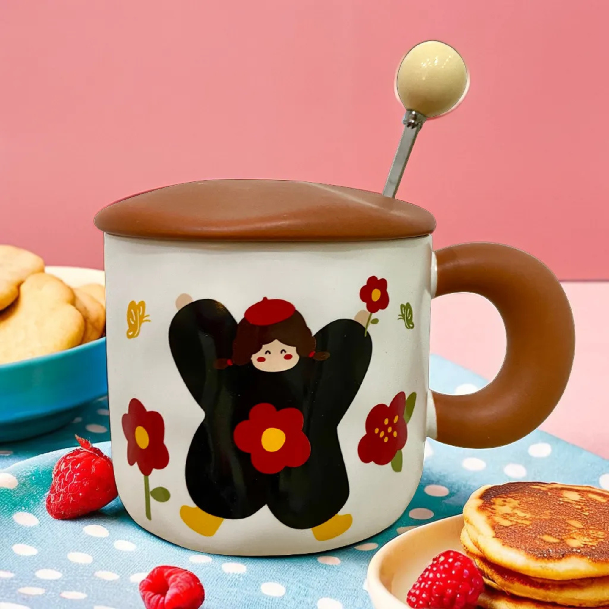 Mug Fleurs Joyeuses | Design Original | Fiolla Home